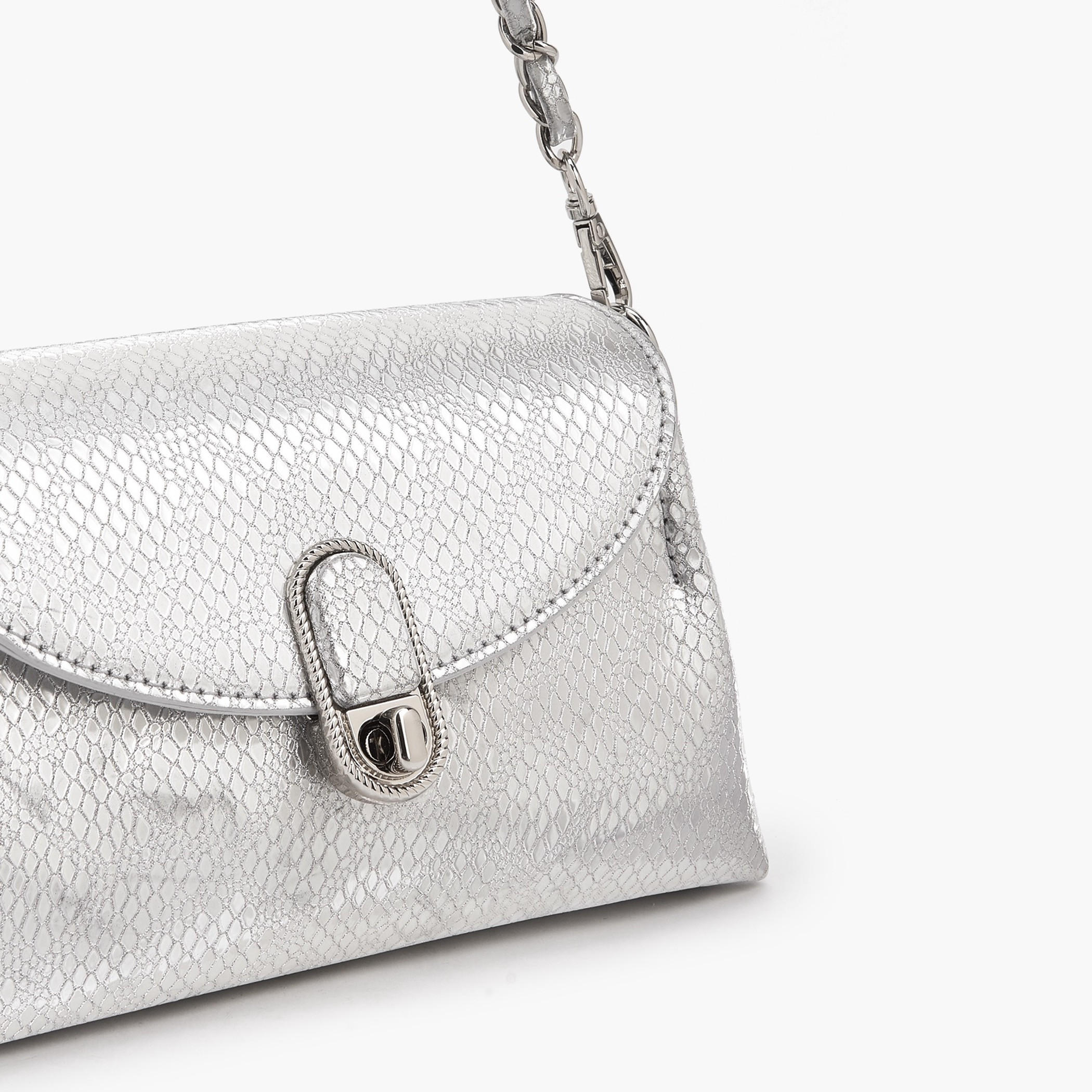 Paprika Metallic Textured Crossbody Bag with Twist Lock Closure-women-bagsandwallets-handbags-image-9