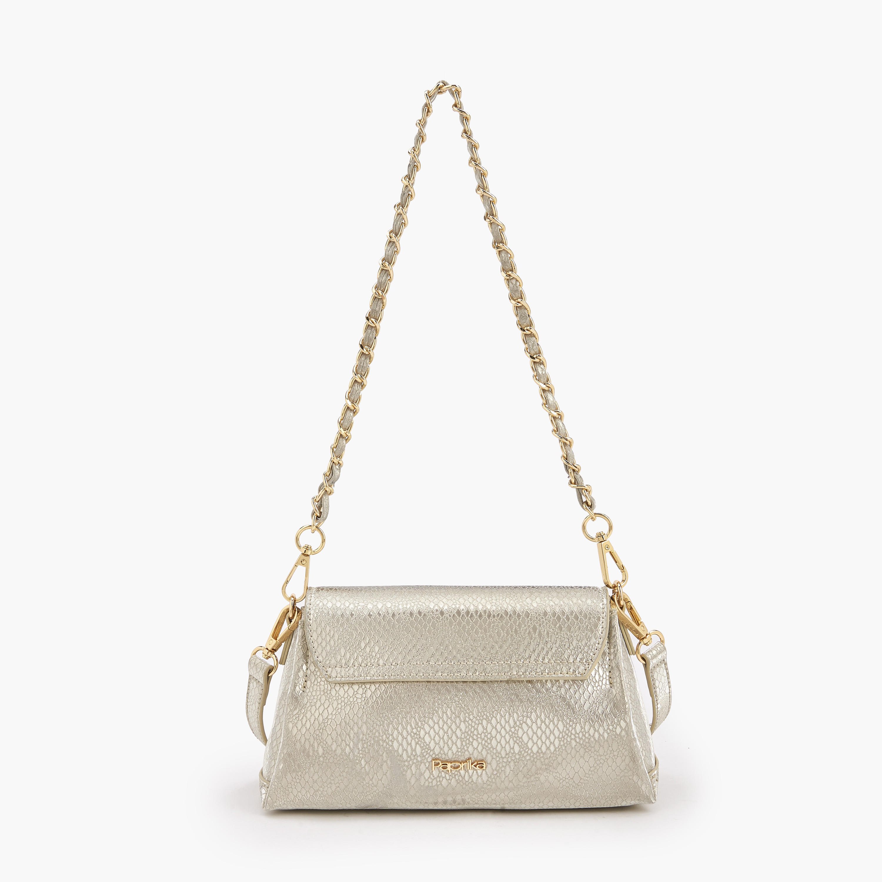 شنطة كروس بودي بارزة الملمس ميتاليك بقفل إغلاق ملتوي من بابريكا-women-bagsandwallets-handbags-image-6