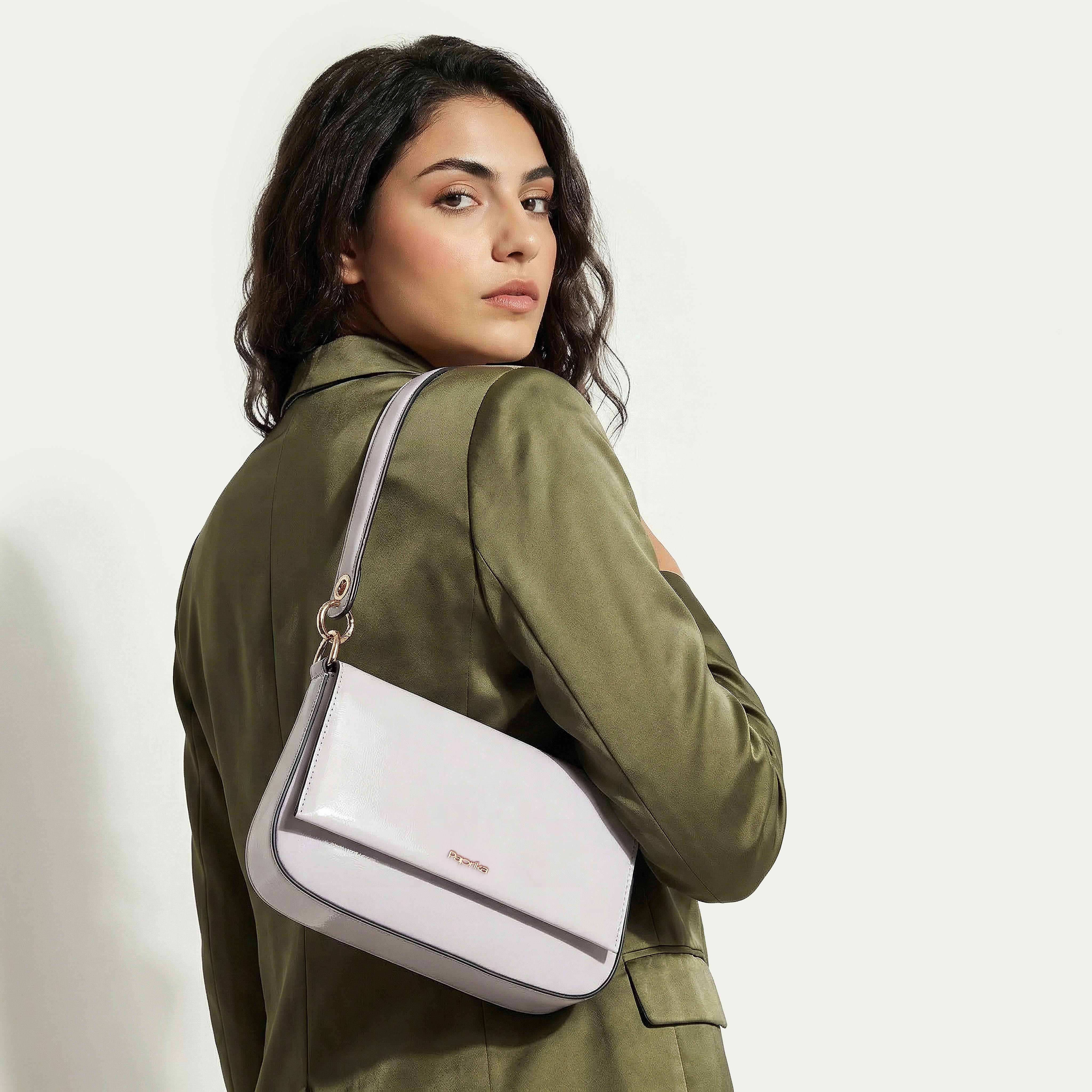 شنطة كتف سادة بمقبض علوي من بابريكا-women-bagsandwallets-handbags-image-2