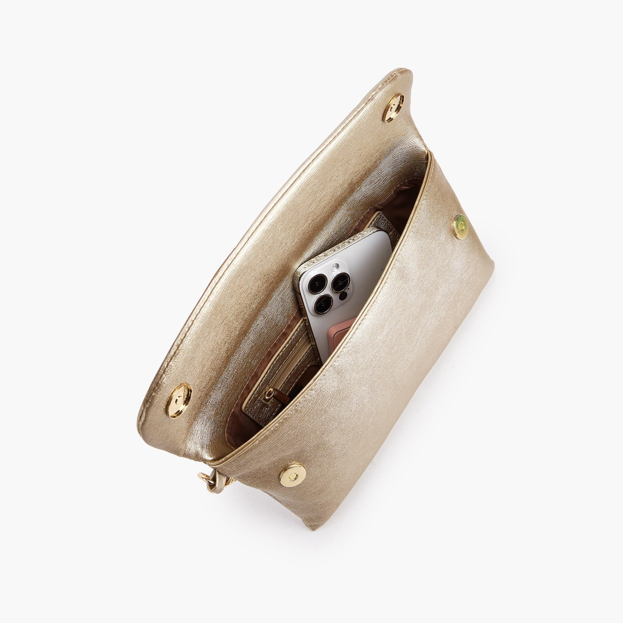 Paprika Textured Clutch with Detachable Wristlet Strap-women-bagsandwallets-handbags-image-3