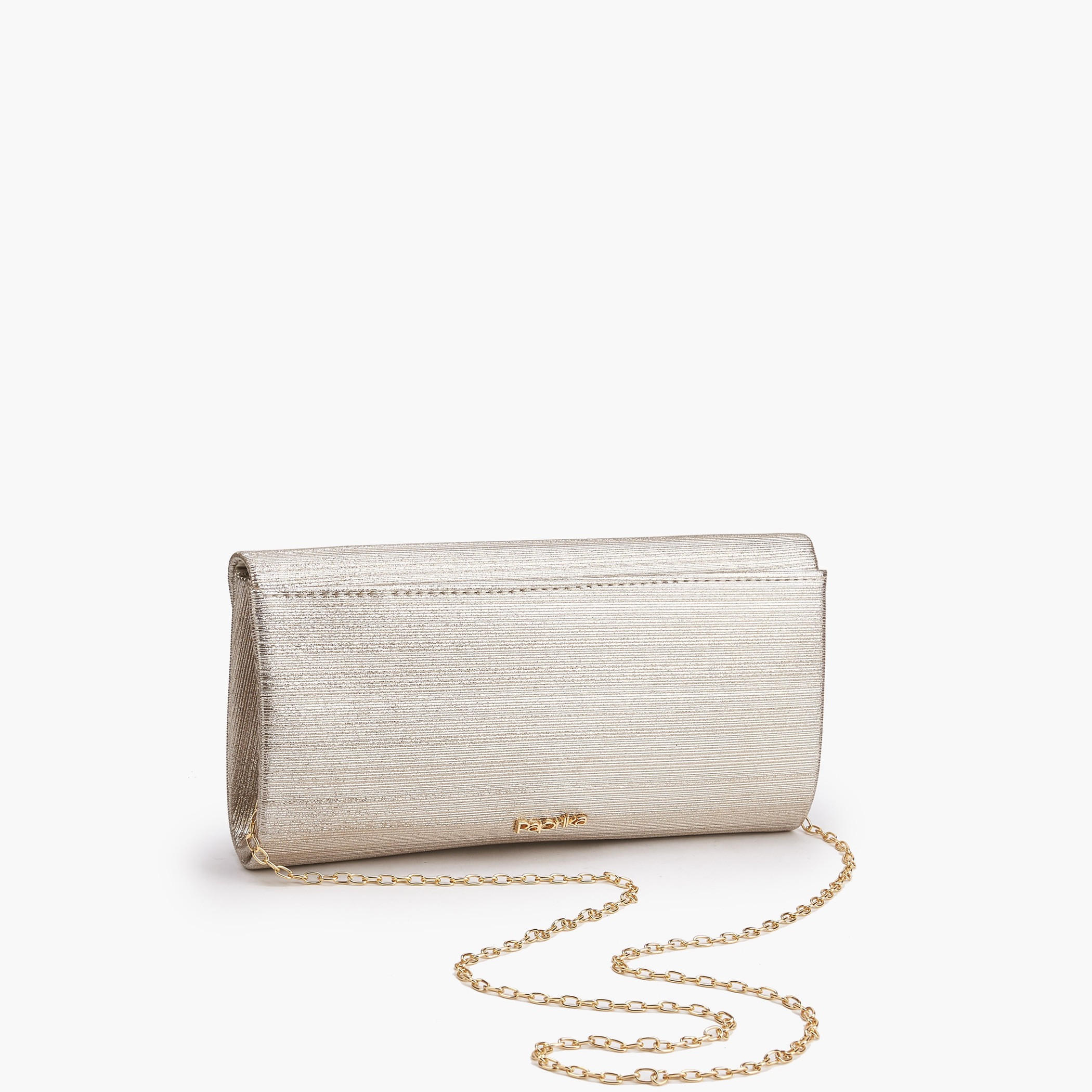 Paprika Textured Clutch with Detachable Chain Strap-women-bagsandwallets-handbags-image-4