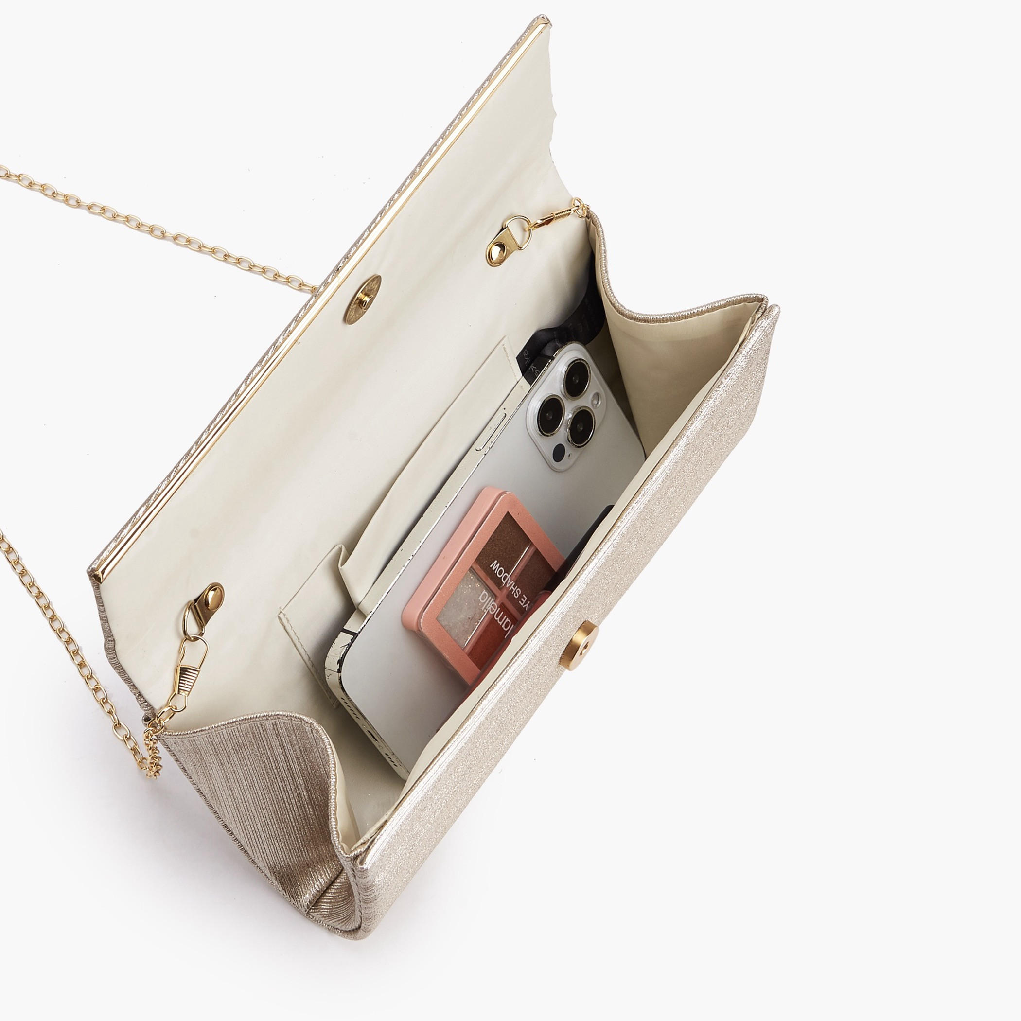 Paprika Textured Clutch with Detachable Chain Strap-women-bagsandwallets-handbags-image-7