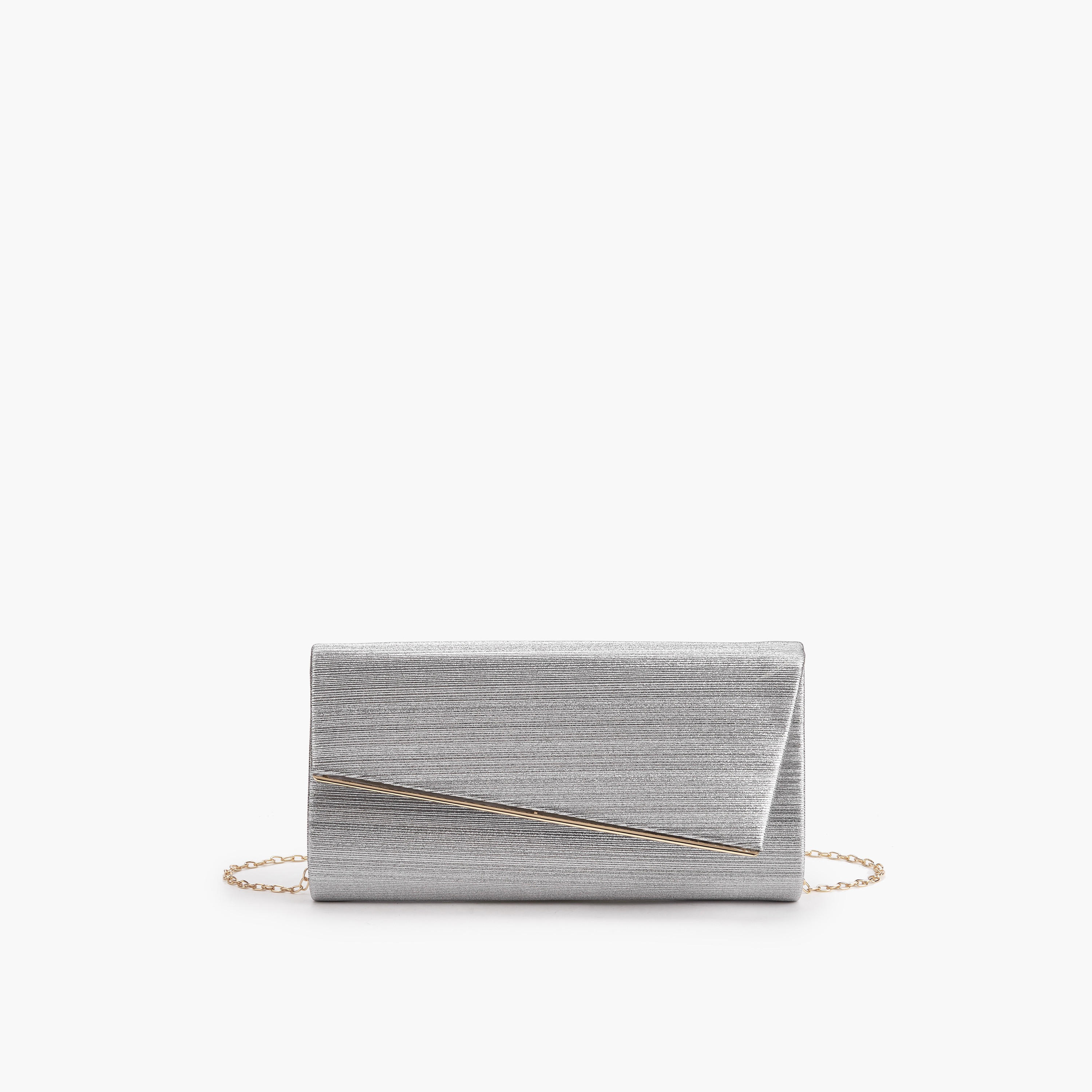 Paprika Textured Clutch with Detachable Chain Strap-women-bagsandwallets-handbags-image-1