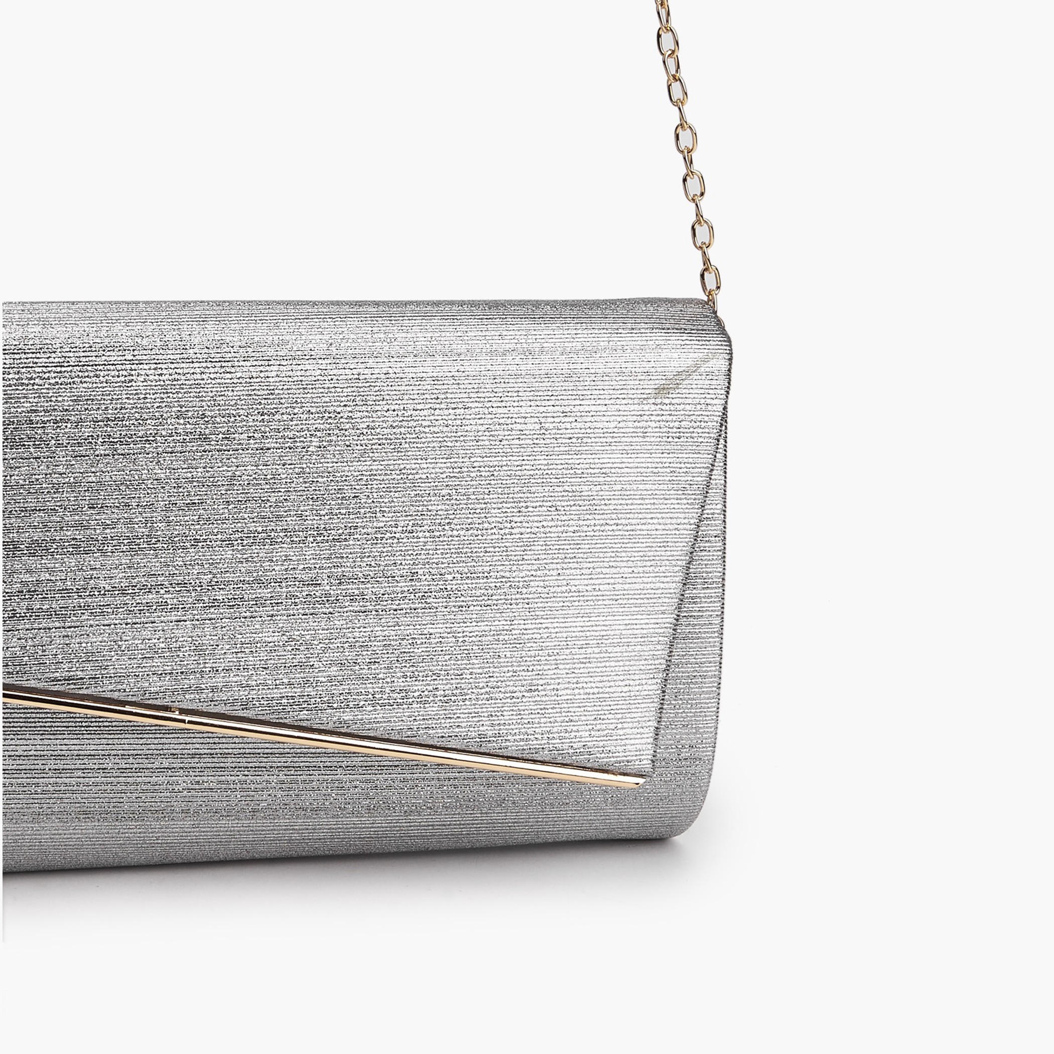 Paprika Textured Clutch with Detachable Chain Strap-women-bagsandwallets-handbags-image-3