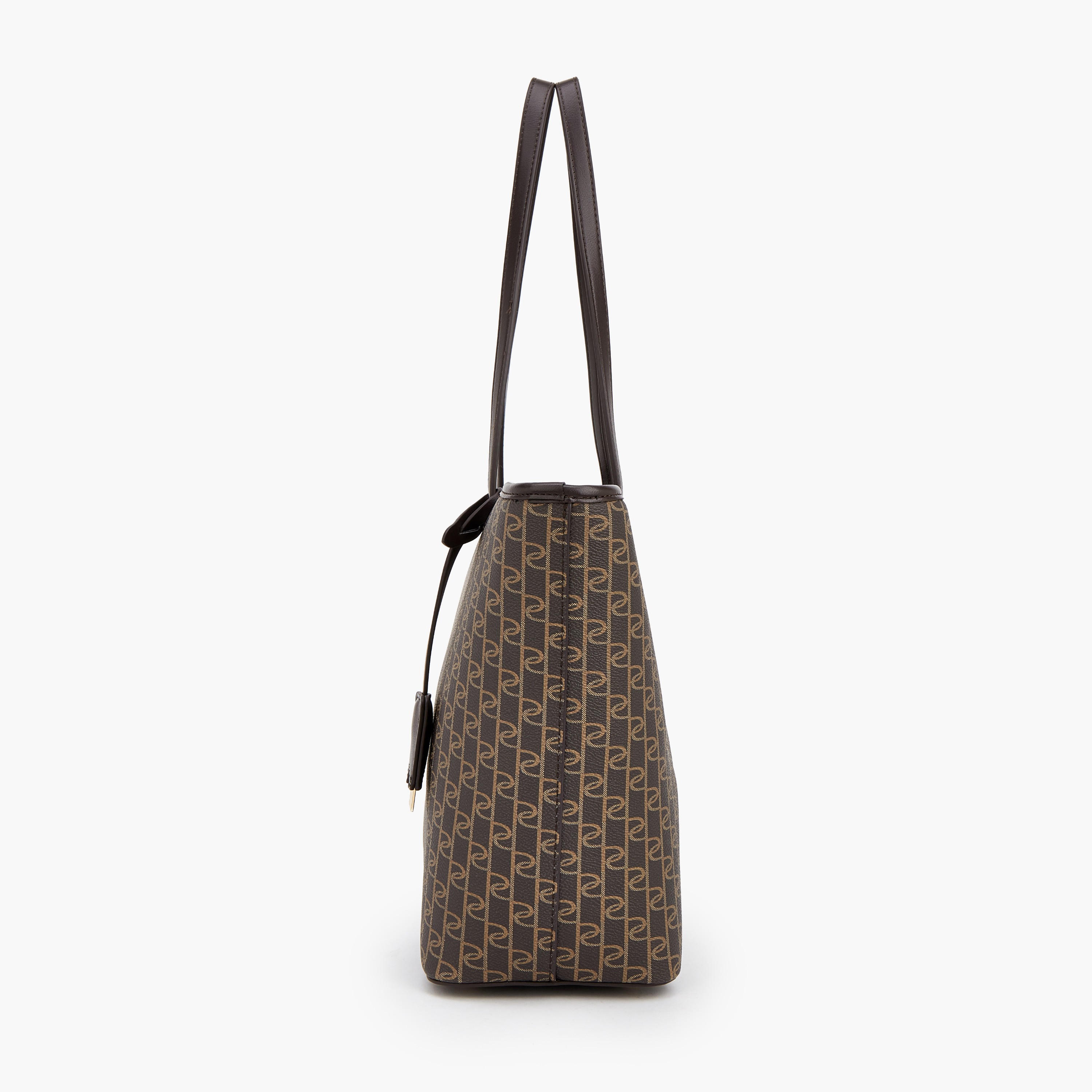 شنطة توت بطبعات مونوجرام ومقابض مزدوجة من بابريكا-women-bagsandwallets-handbags-image-5