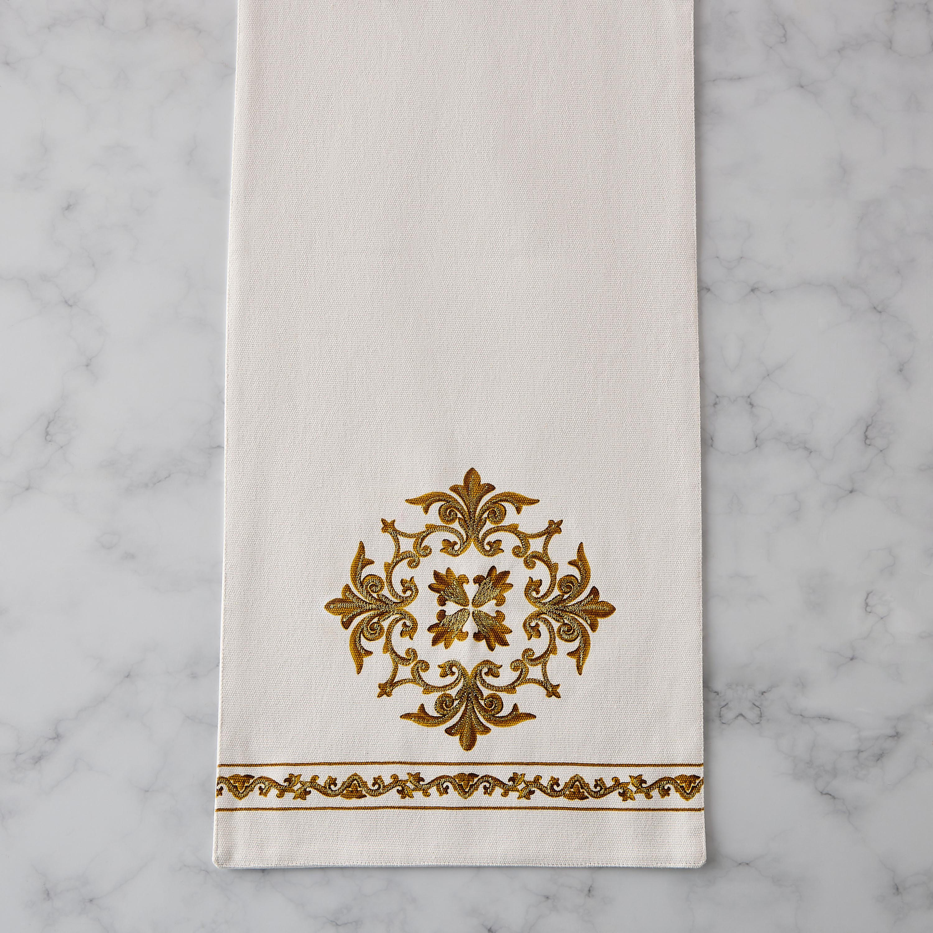 Gia Como Printed Table Runner - 180x33 cms-household-dining-tablelinen-runnersandtablecovers-image-2