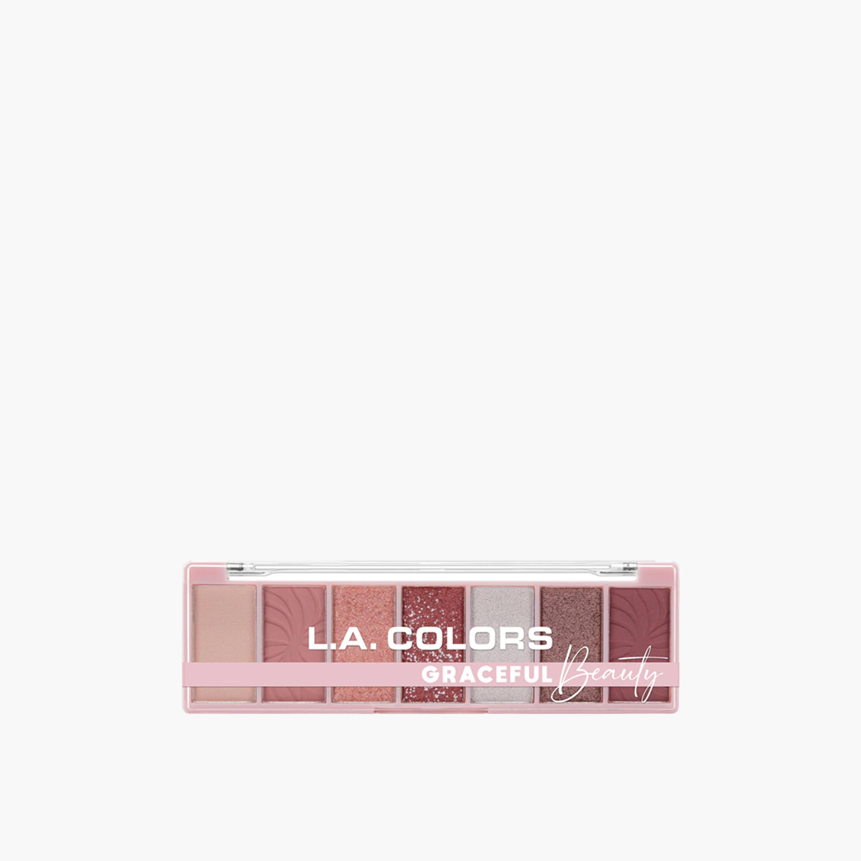 L.A. COLORS 7 Color Eyeshadow Palette - Graceful-beautyandpersonalcare-makeup-eyes-eyeshadows-image-1