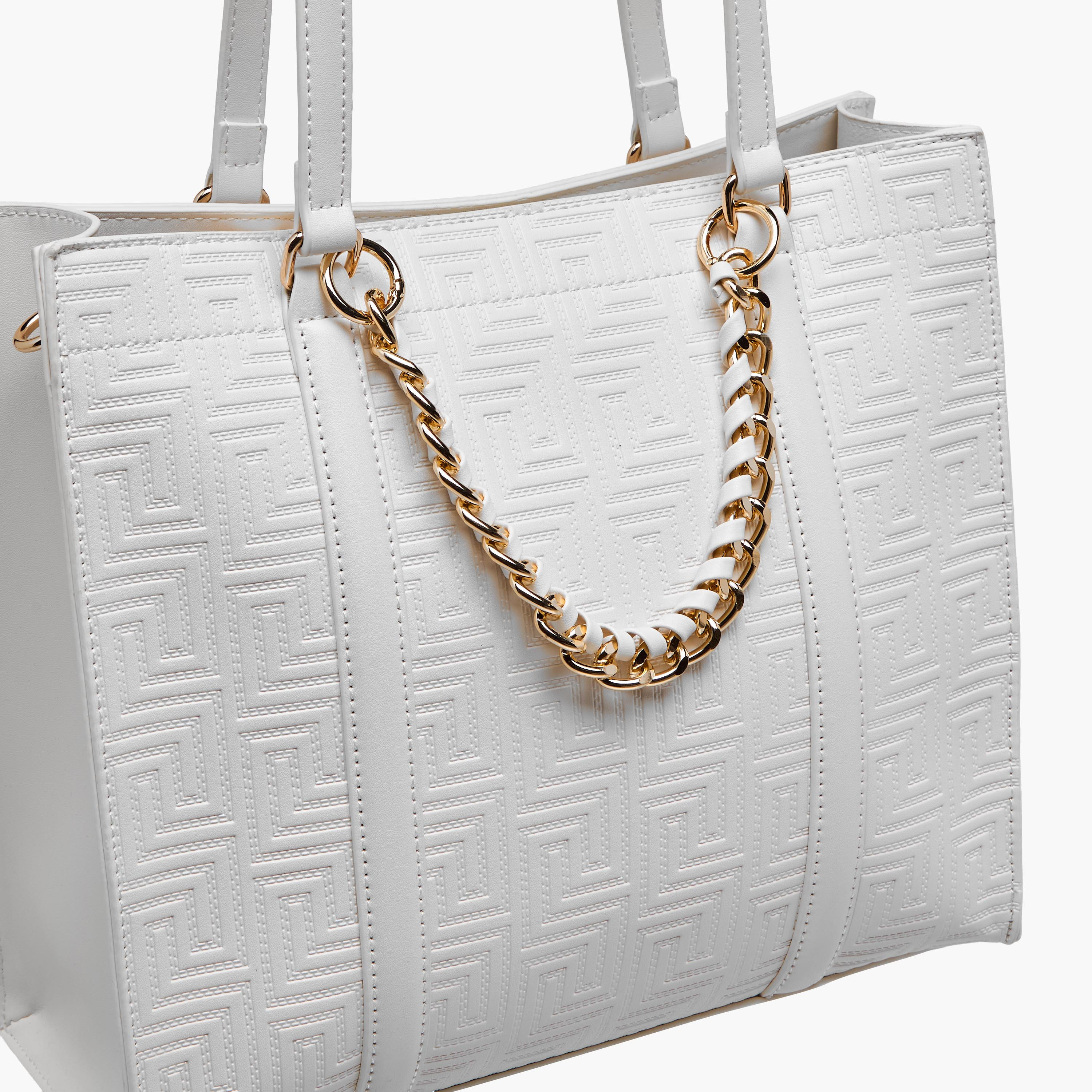 شنطة توتي بارزة الملمس بتفاصيل سلسلة شي من ساشا-women-bagsandwallets-handbags-image-5
