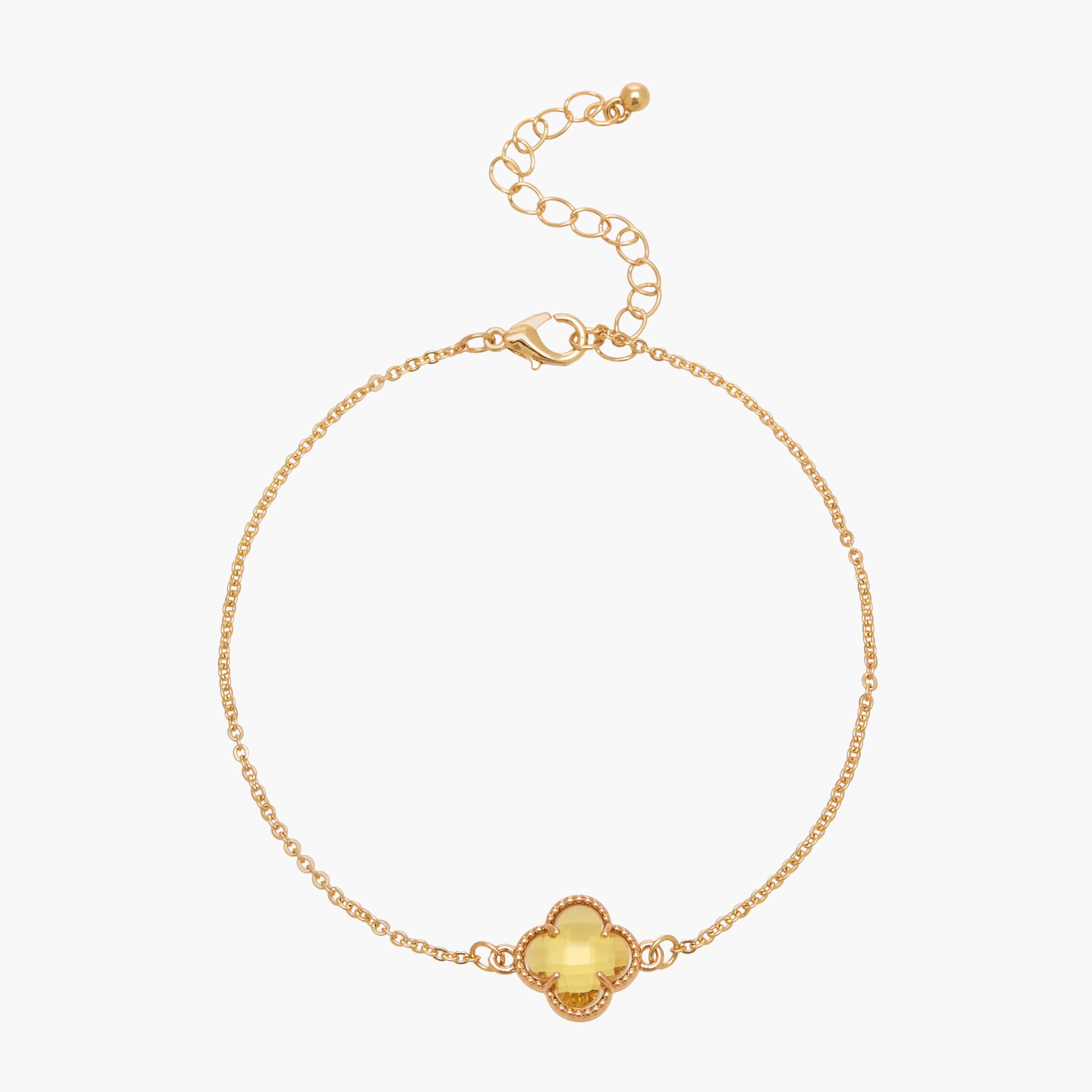 سوار ميتاليك بدلاية زهرة البرسيم-women-watchesandjewellery-jewellery-banglesandbracelets-image-3
