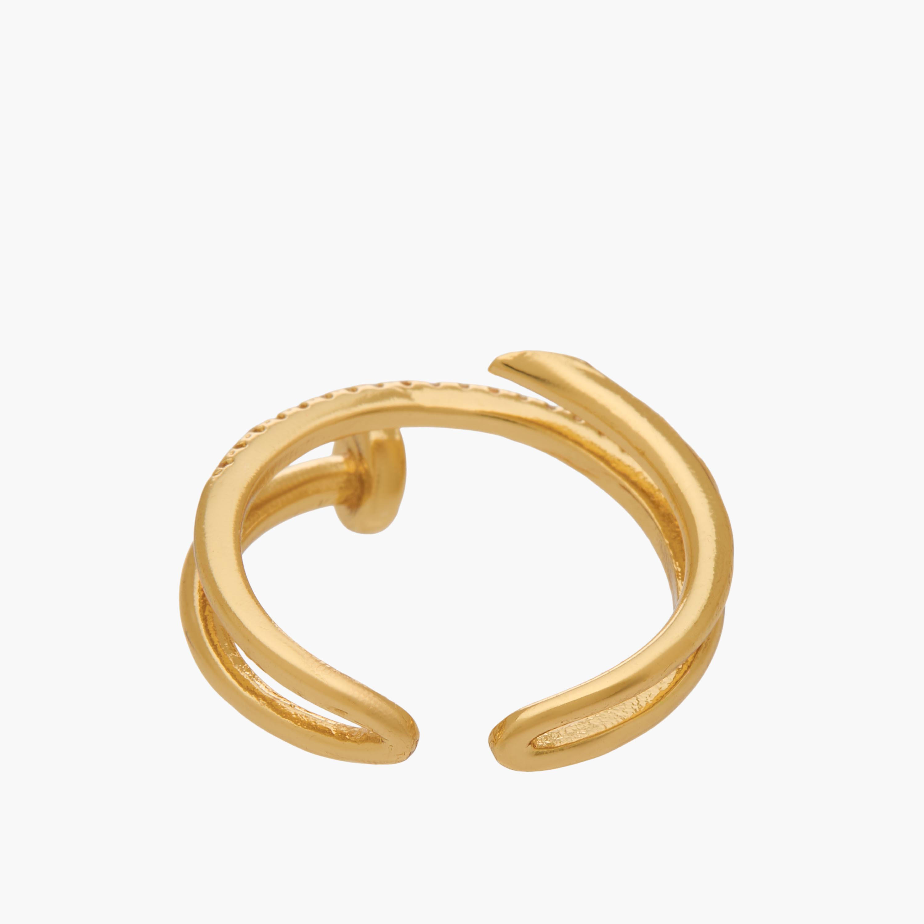 خاتم معدني مزين بزركون مكعب-women-watchesandjewellery-jewellery-rings-image-3