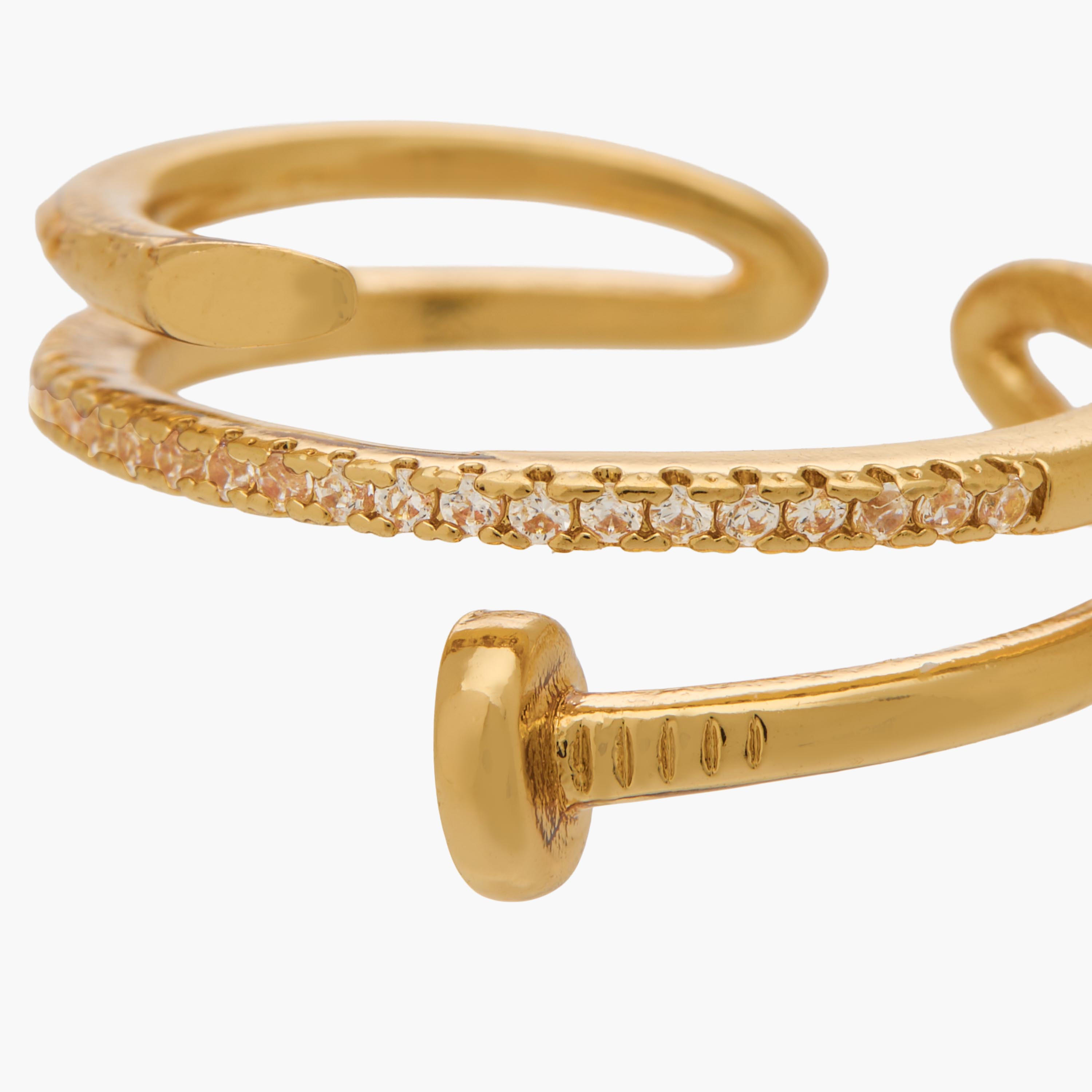 خاتم معدني مزين بزركون مكعب-women-watchesandjewellery-jewellery-rings-image-4
