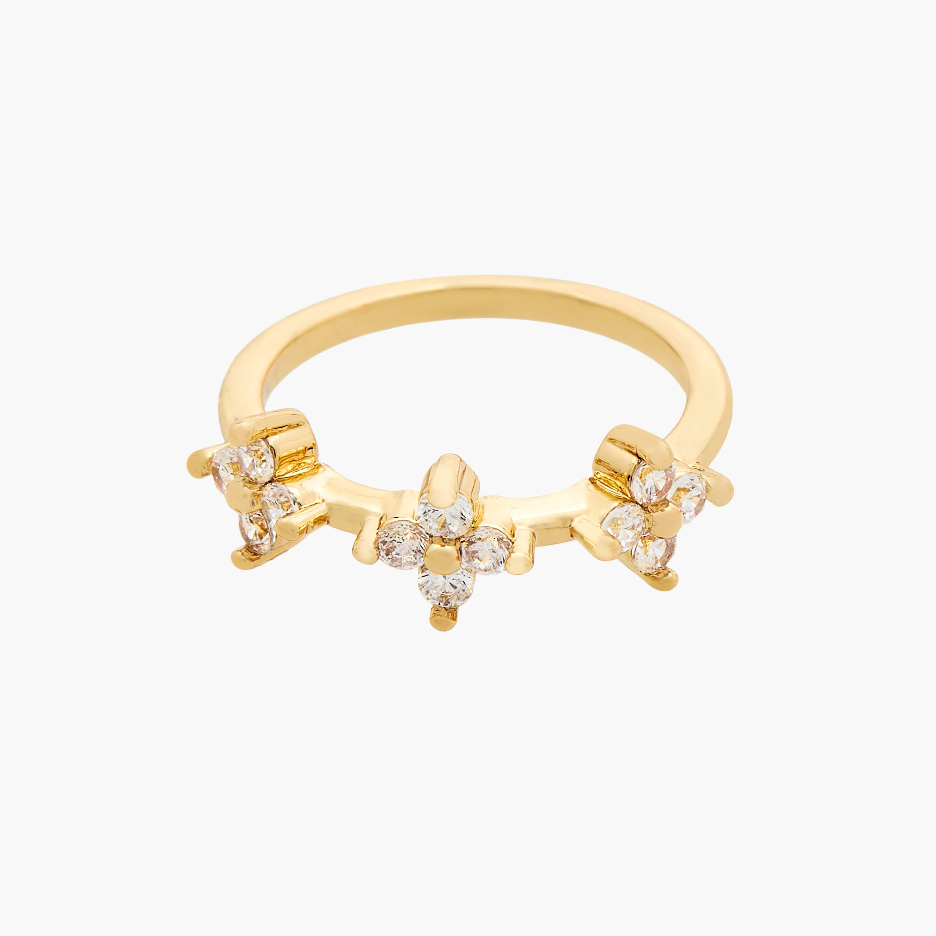 Set of 2 - Cubic Zirconia Ring with Stone Embellishments-women-watchesandjewellery-jewellery-rings-image-2