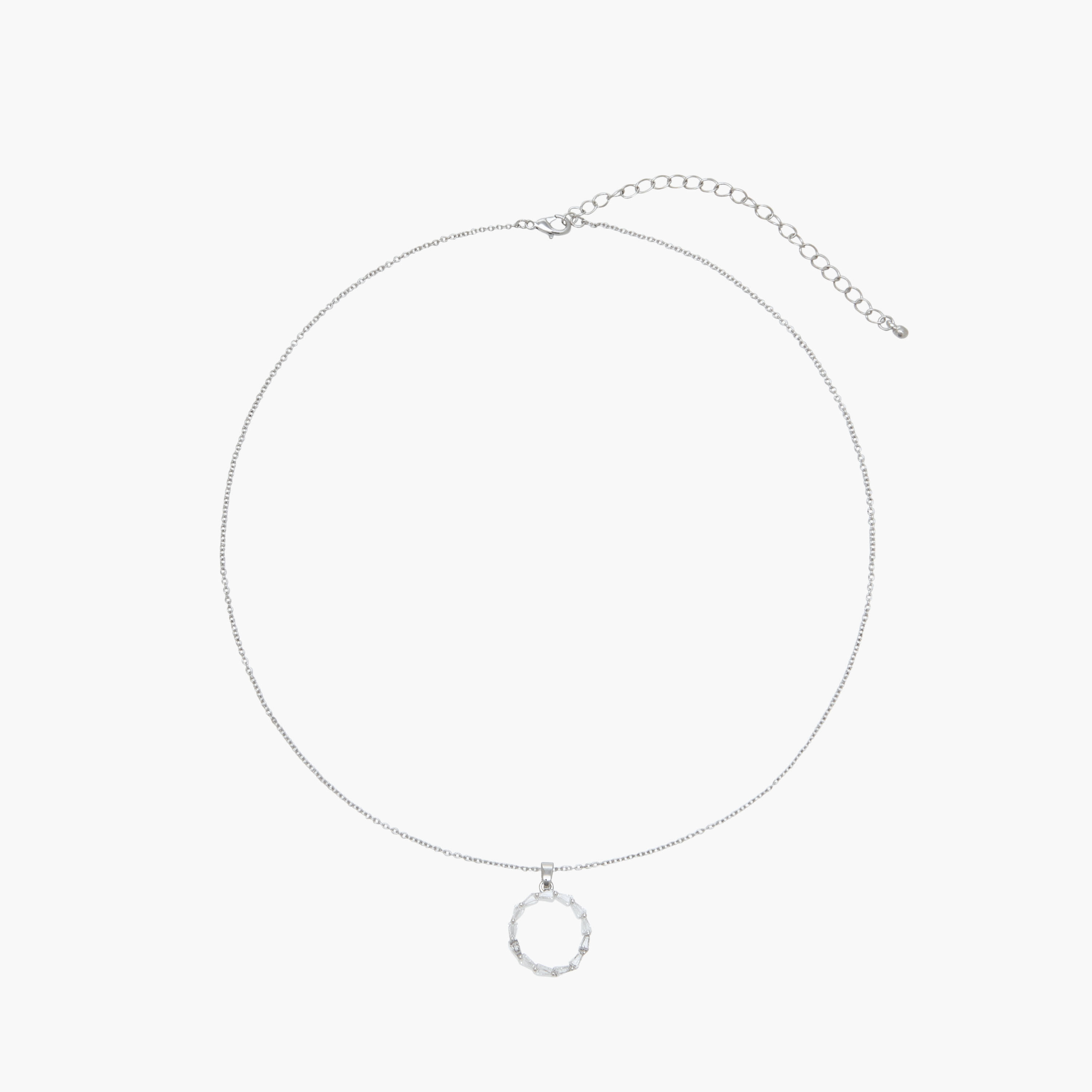 Cubic Zirconia Pendant Necklace-women-watchesandjewellery-jewellery-necklacesandpendants-image-1