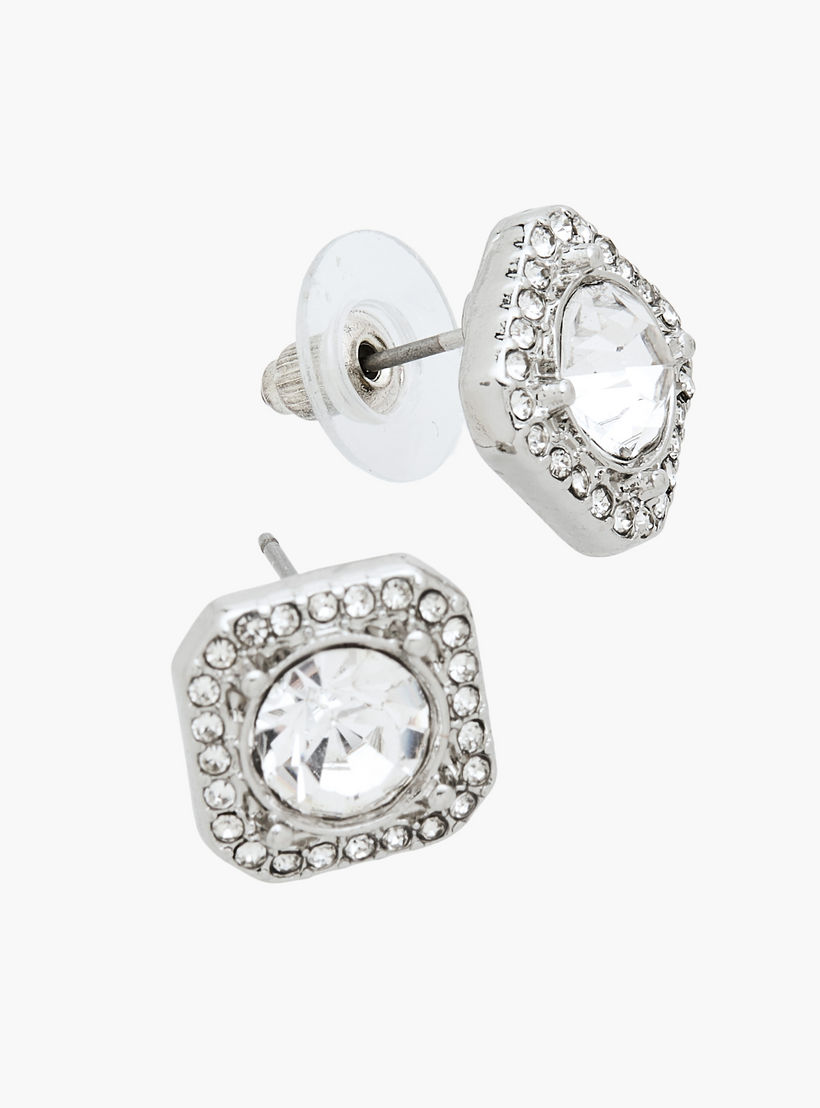 Set of 2 - Stone Embellished Pendant Necklace and Earrings-women-watchesandjewellery-jewellery-jewellerysets-image-5