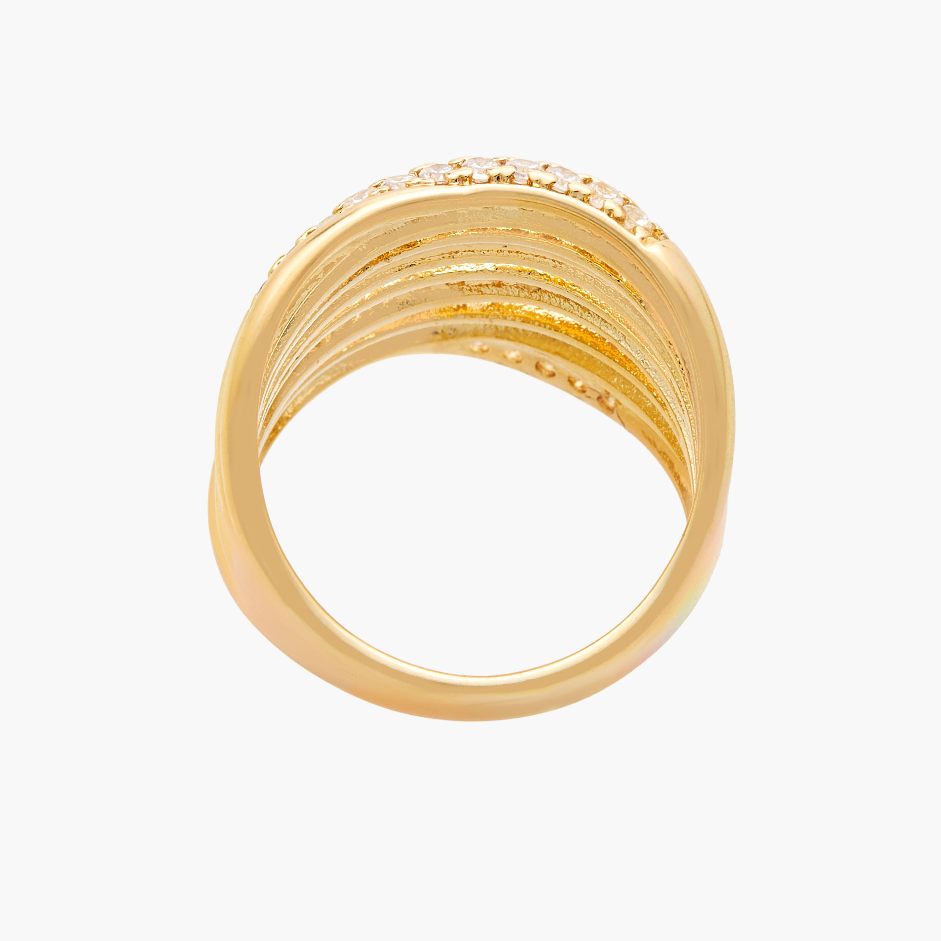 Metal Ring with Cubic Zirconia Embellishment-women-watchesandjewellery-jewellery-rings-image-3