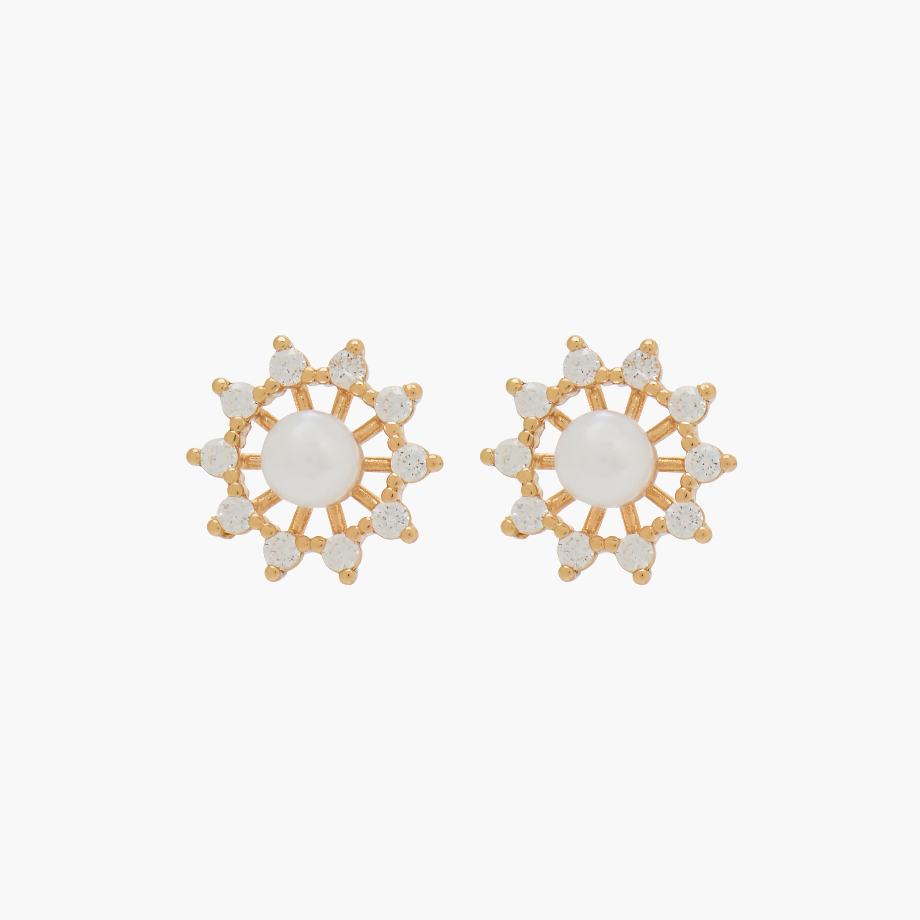 Set of 2 - Embellished Pearl Pendant Necklace and Earrings-women-watchesandjewellery-jewellery-jewellerysets-image-4