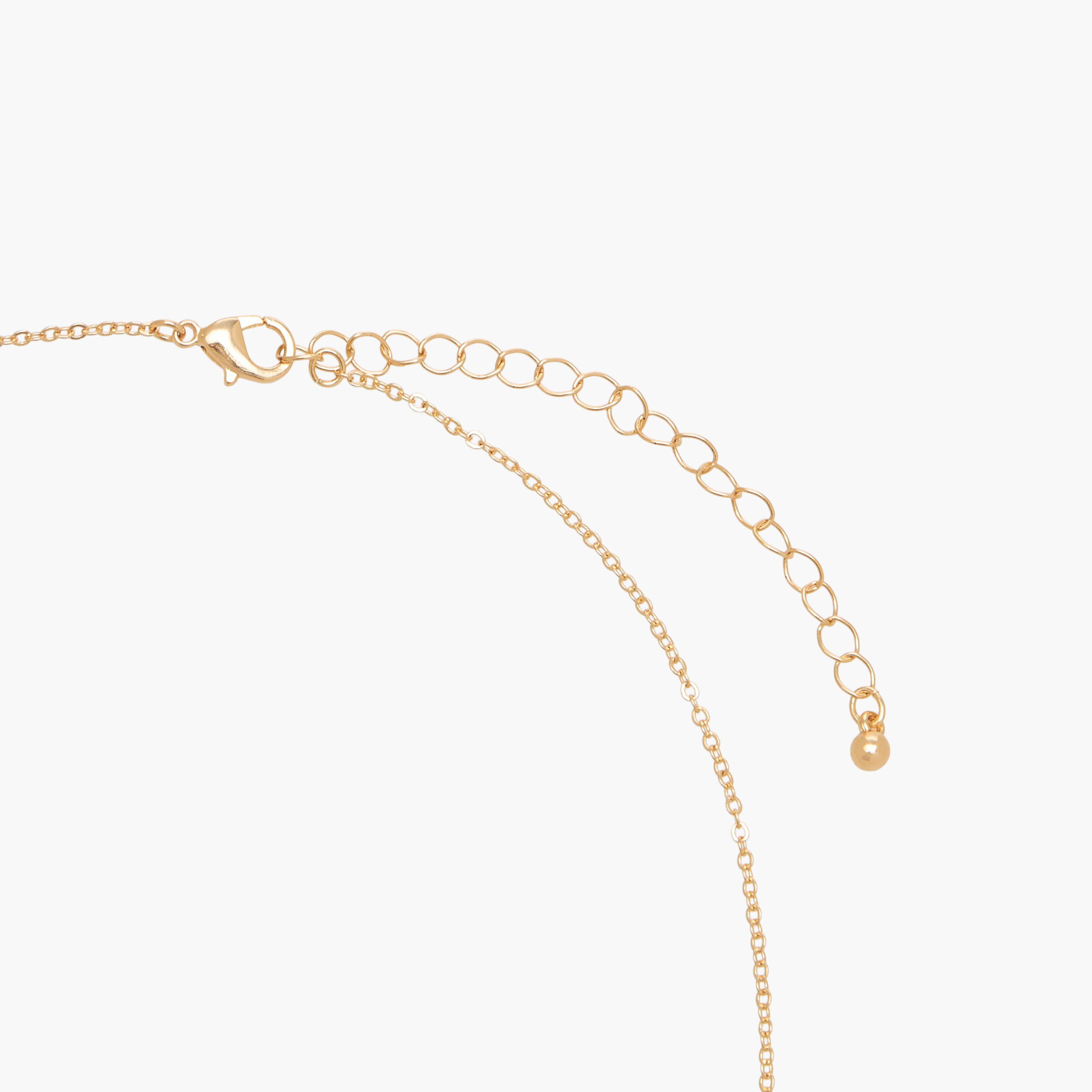 Set of 2 - Embellished Pearl Pendant Necklace and Earrings-women-watchesandjewellery-jewellery-jewellerysets-image-6