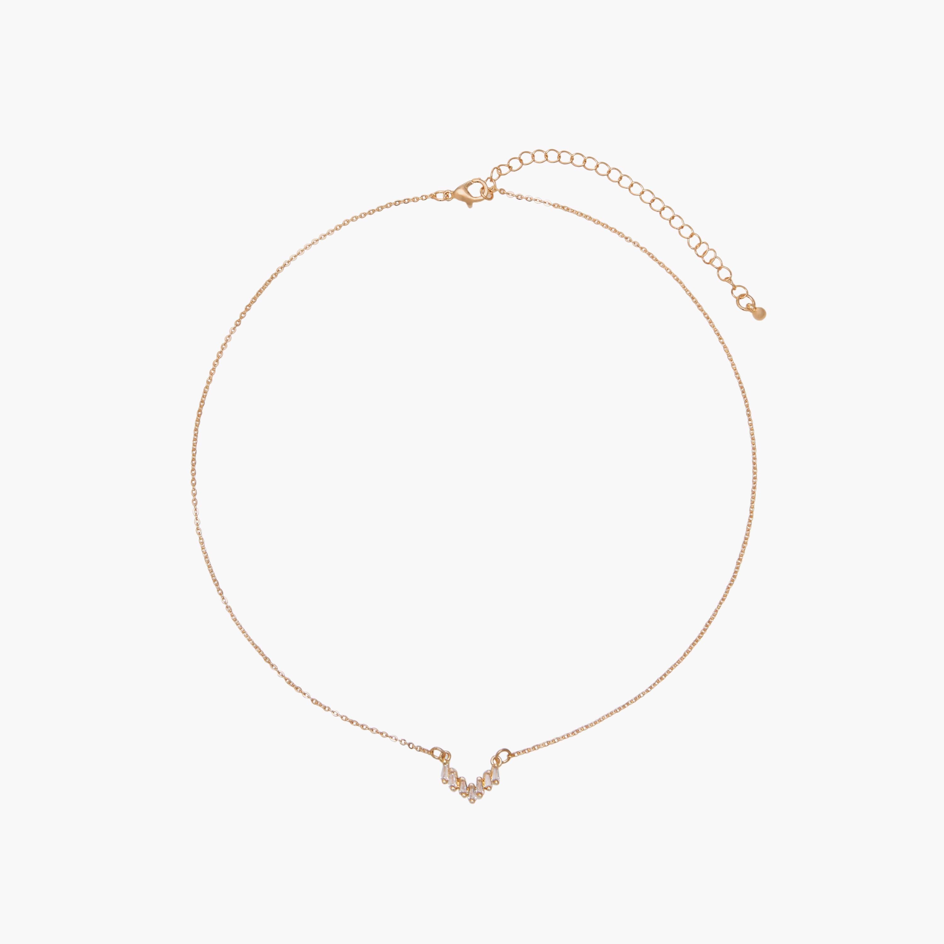 Set of 2 - Embellished Gold Tone Necklace and Earrings-women-watchesandjewellery-jewellery-jewellerysets-image-2