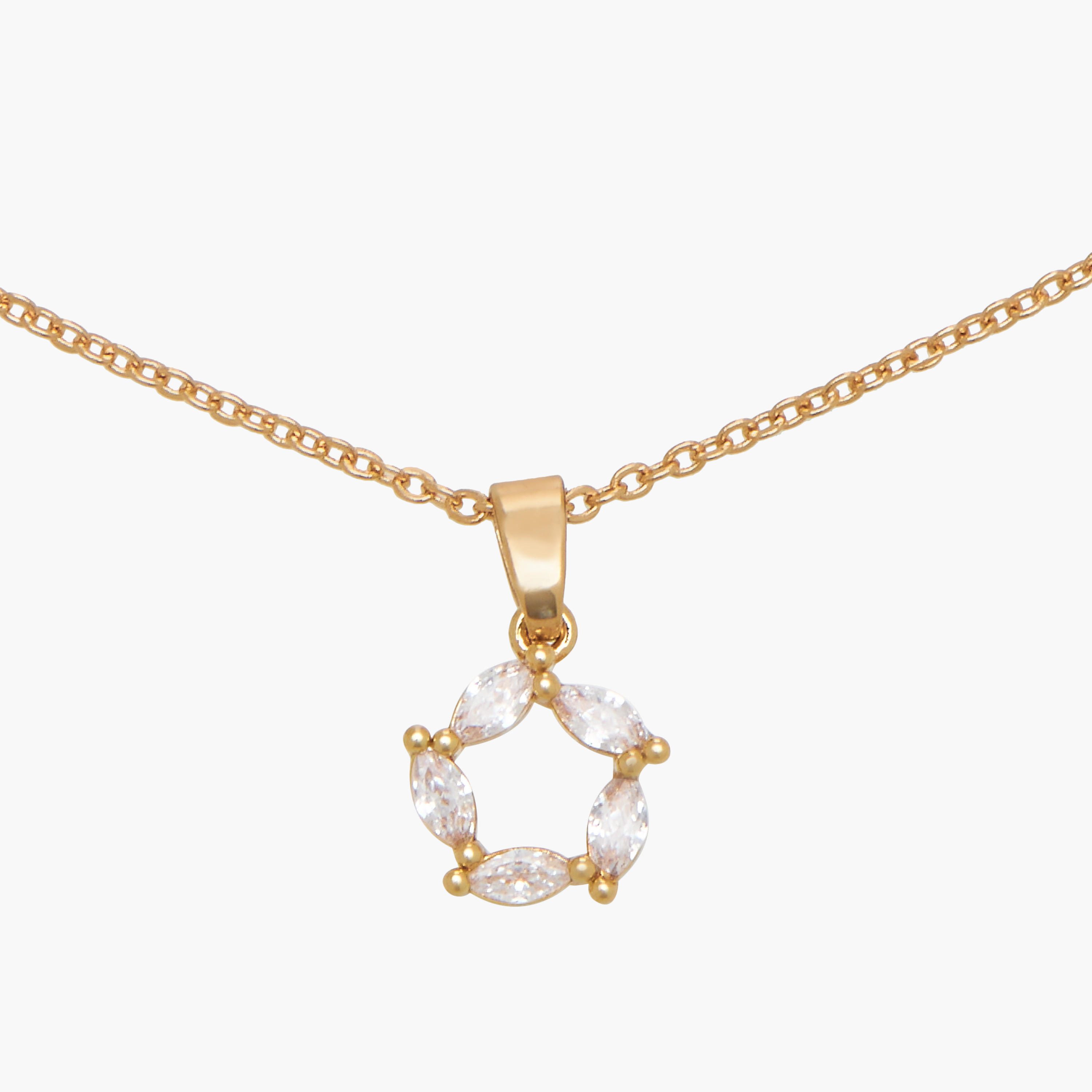 Set of 2 - Cubic Zirconia Embellished Pendant Necklace and Earrings-women-watchesandjewellery-jewellery-jewellerysets-image-7
