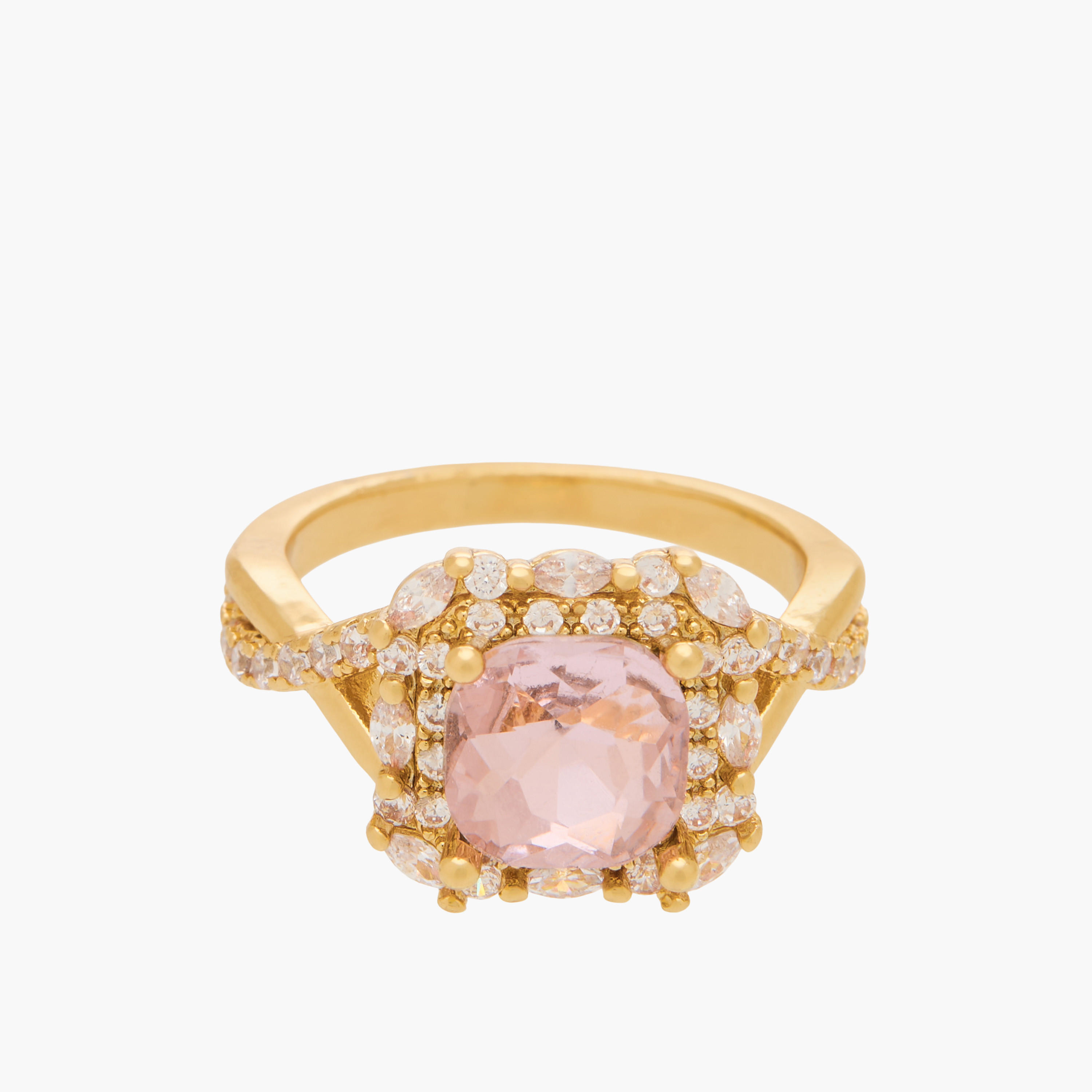 Cubic Zirconia Embellished Metal Ring-women-watchesandjewellery-jewellery-rings-image-2