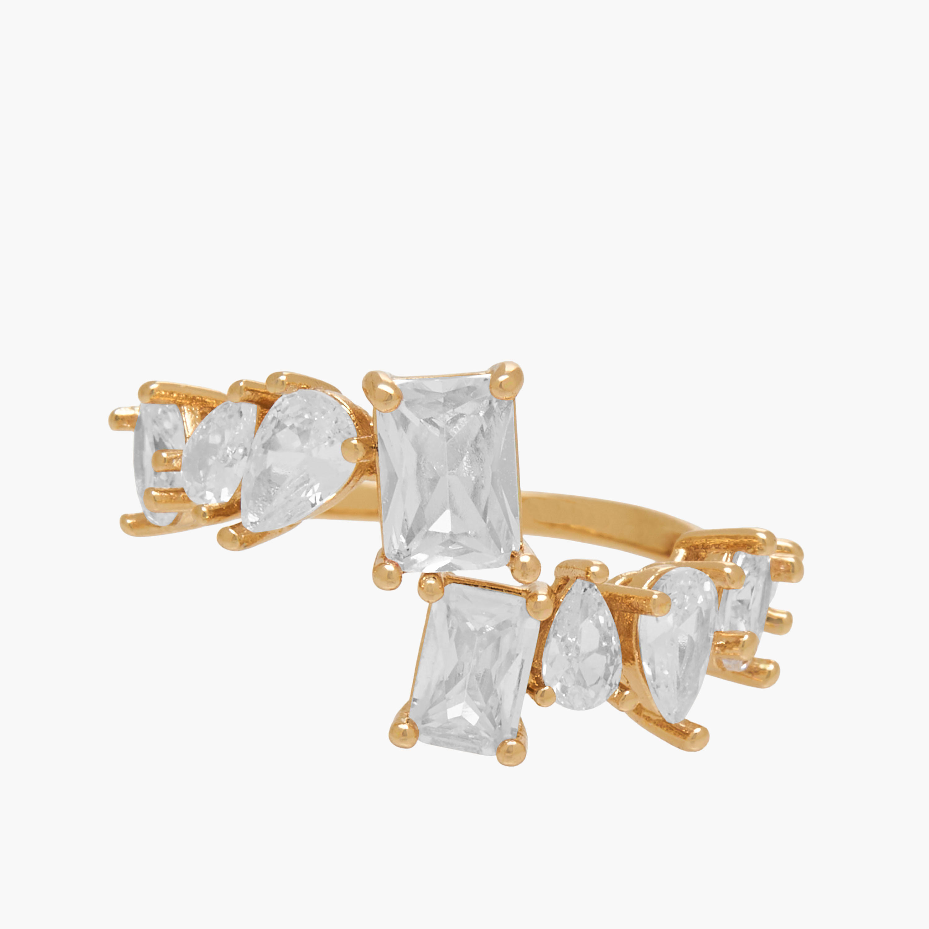 Metal Ring with Cubic Zirconia Embellishment-women-watchesandjewellery-jewellery-rings-image-4