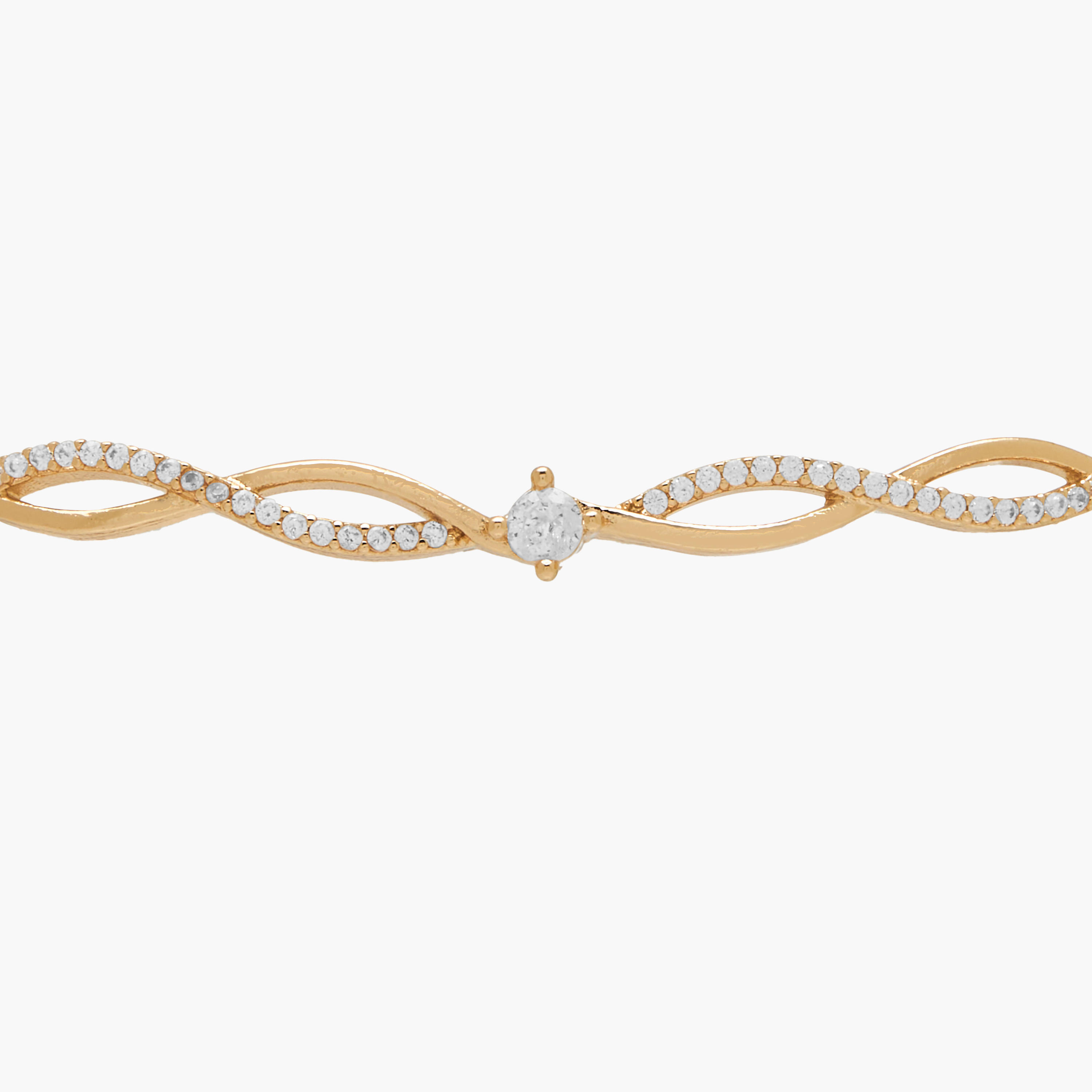 Metallic Cubic Zirconia Embellished Bracelet-women-watchesandjewellery-jewellery-banglesandbracelets-image-6
