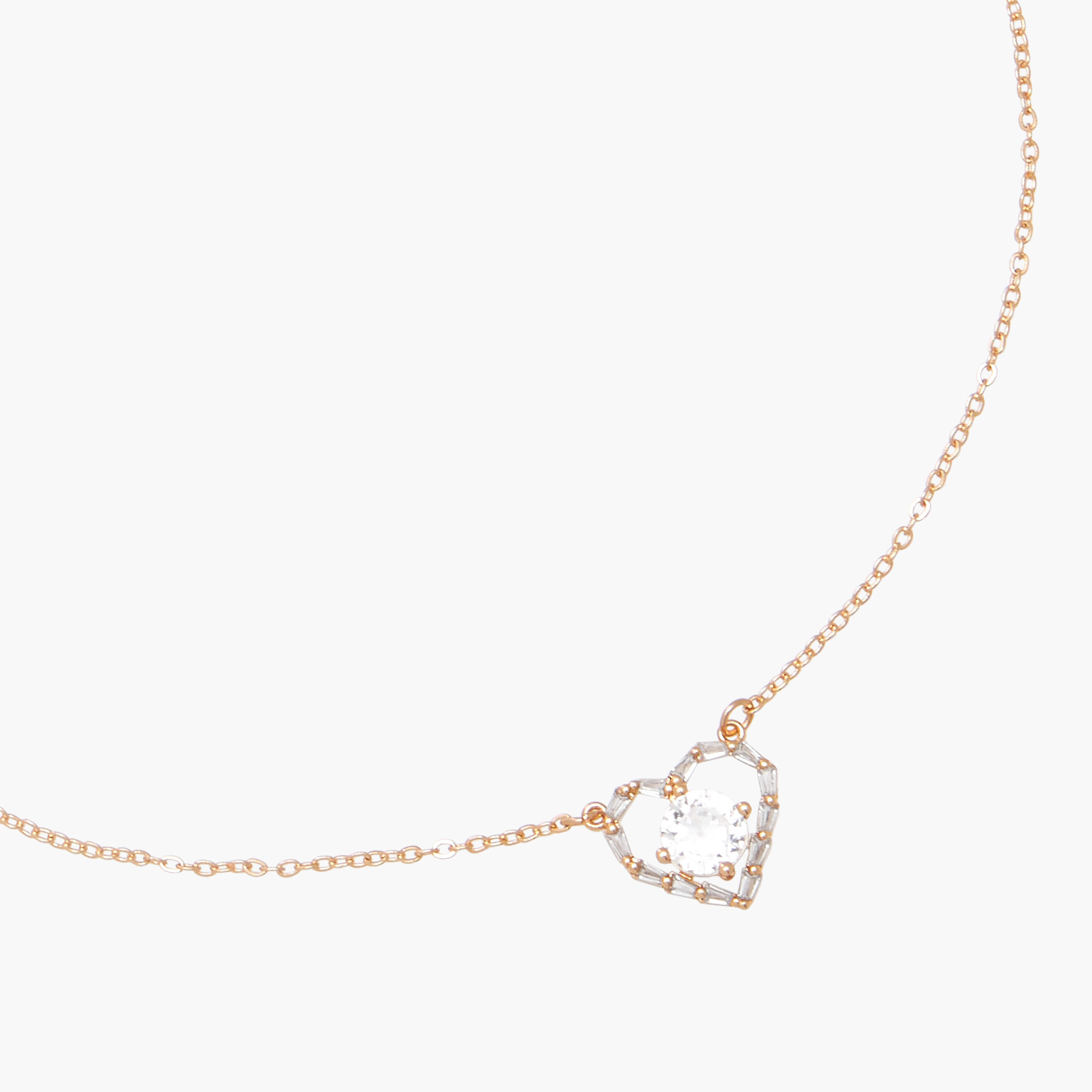 عقد بدلاية مزينة بزركون مكعب-women-watchesandjewellery-jewellery-necklacesandpendants-image-2