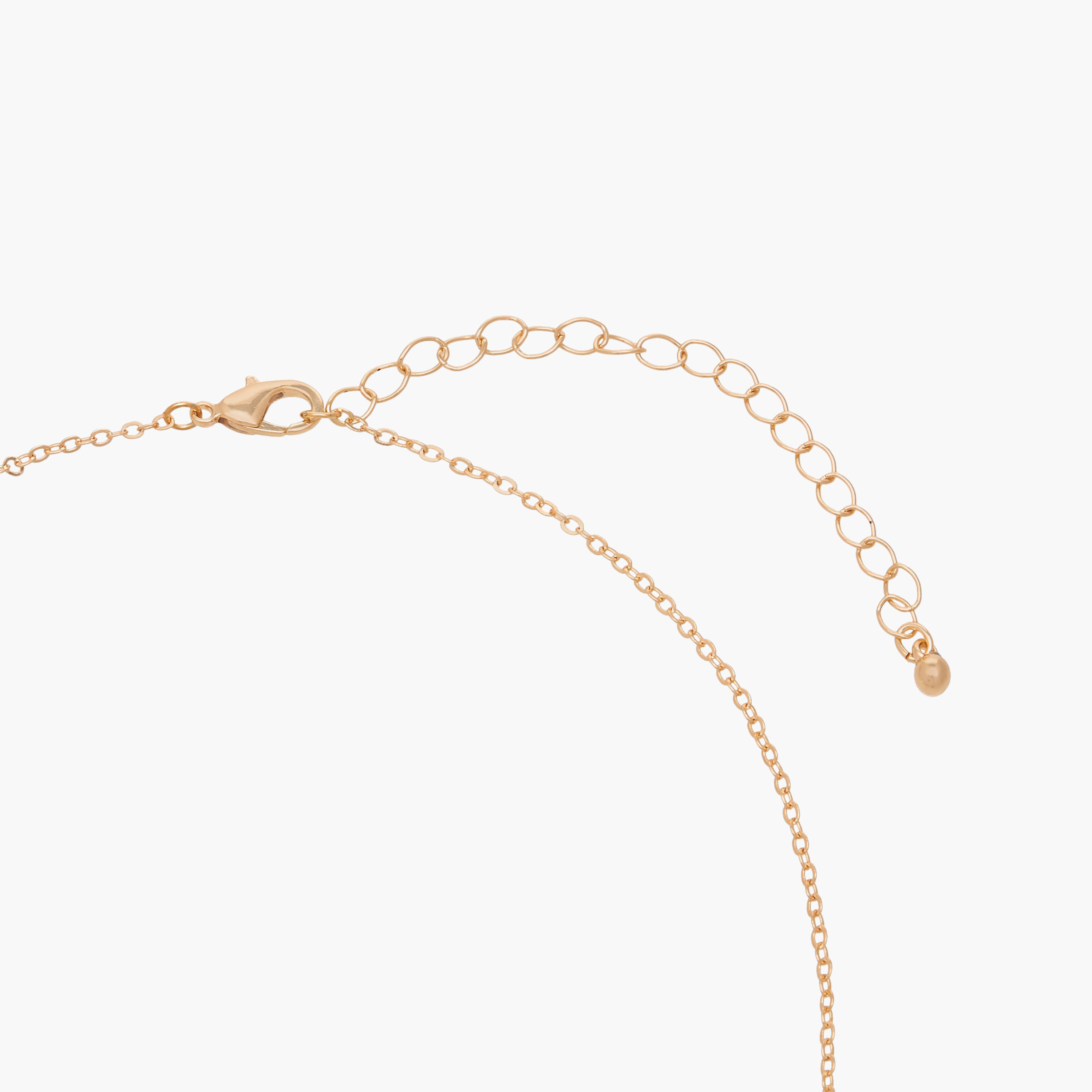 طقم حلق وعقد بتصميم زهري - طقم من قطعتين-women-watchesandjewellery-jewellery-jewellerysets-image-6