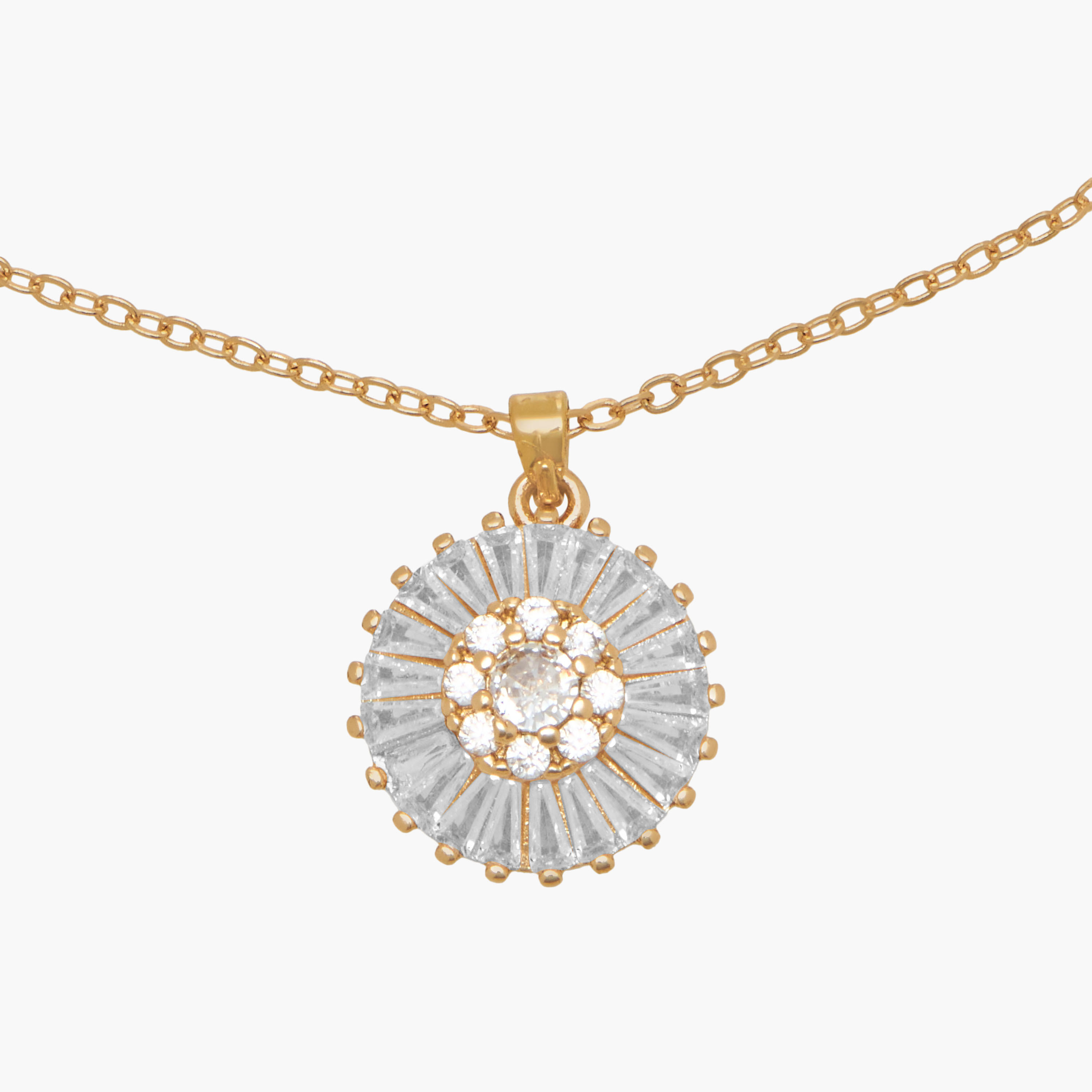 Set of 2 - Cubic Zirconia Embellished Pendant Necklace and Earrings-women-watchesandjewellery-jewellery-jewellerysets-image-7