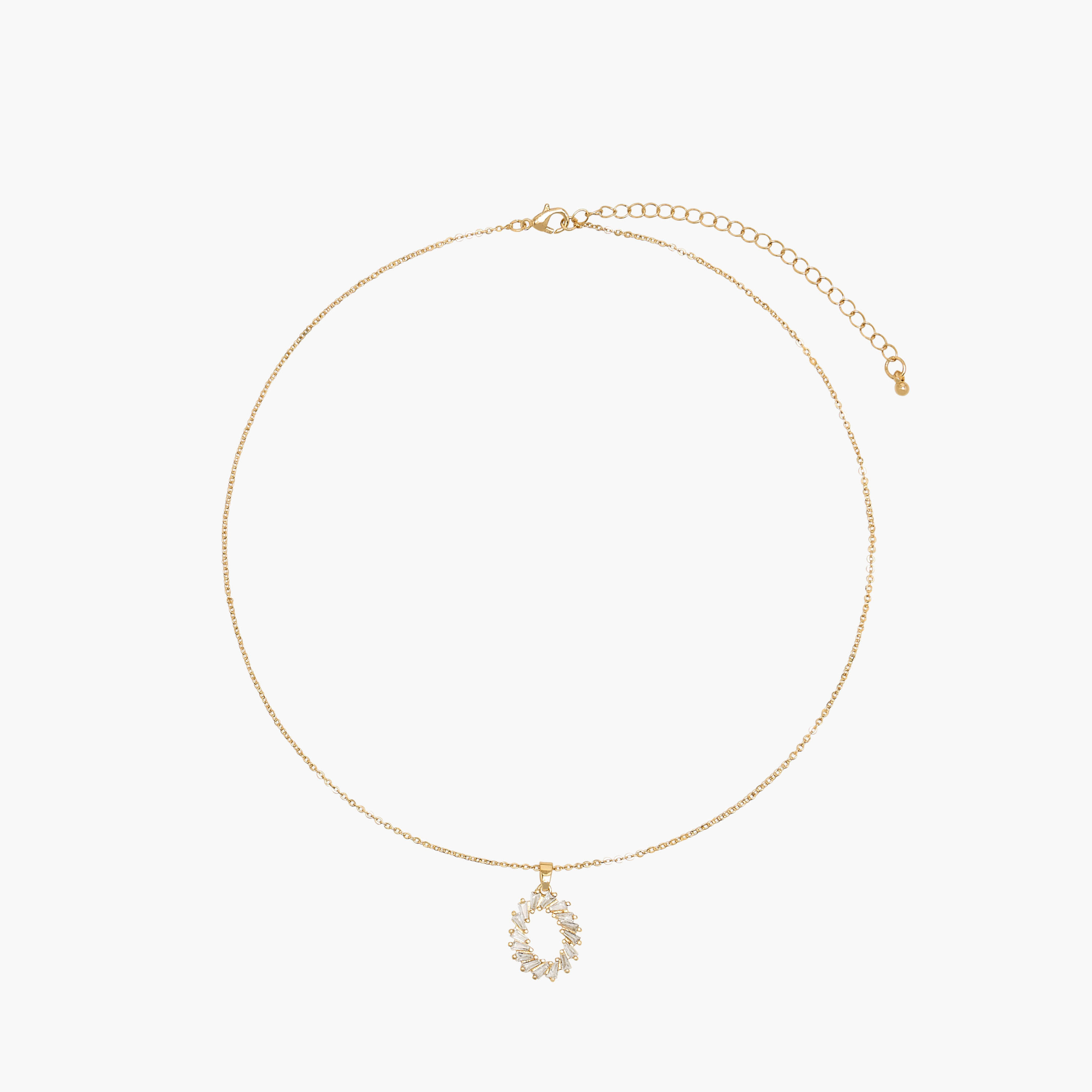 Set of 2 Cubic Zirconia Embellished Metal Necklace and Earrings-women-watchesandjewellery-jewellery-jewellerysets-image-2