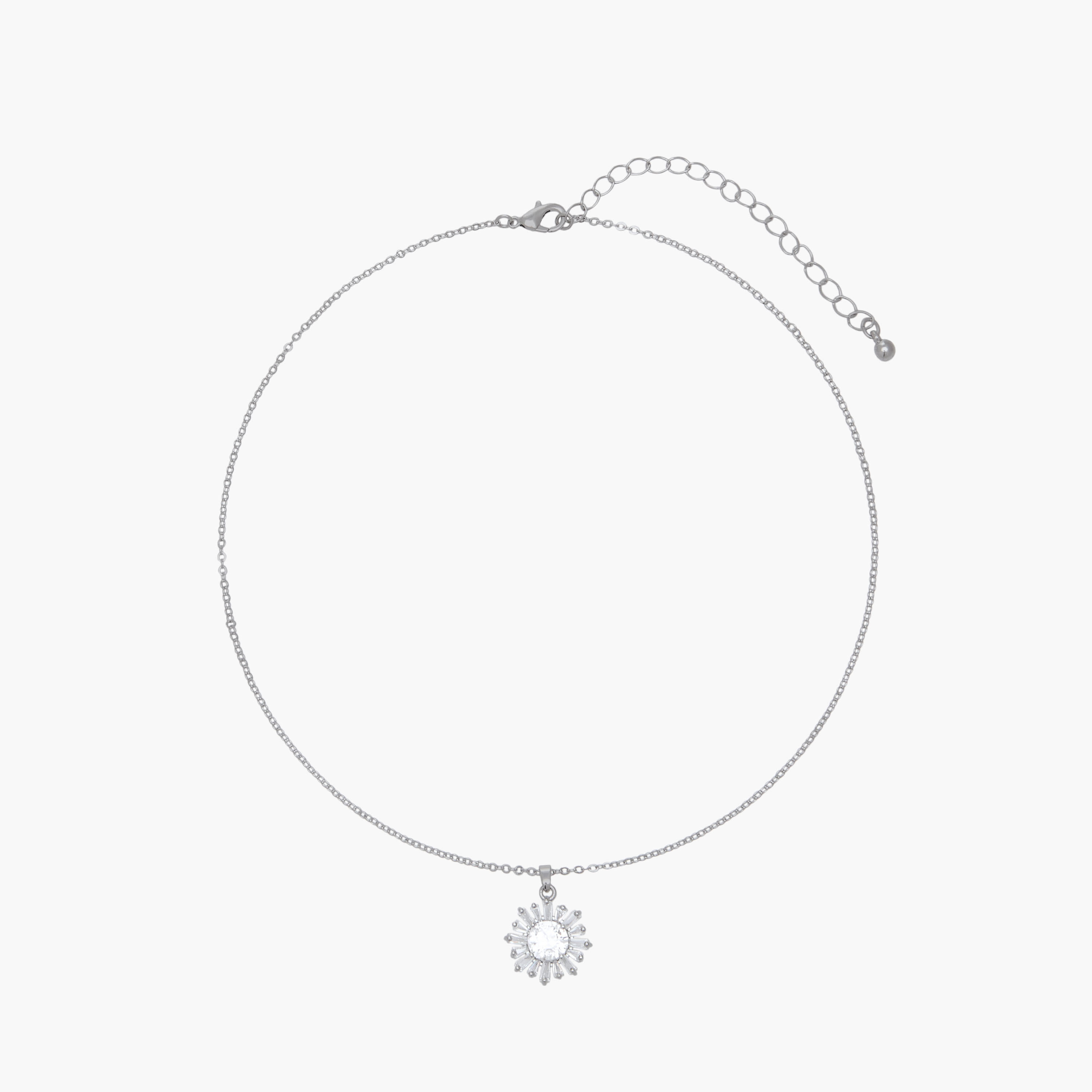 Set of 3 - Cubic Zirconia Pendant Necklace with Bracelet and Earrings-women-watchesandjewellery-jewellery-jewellerysets-image-2