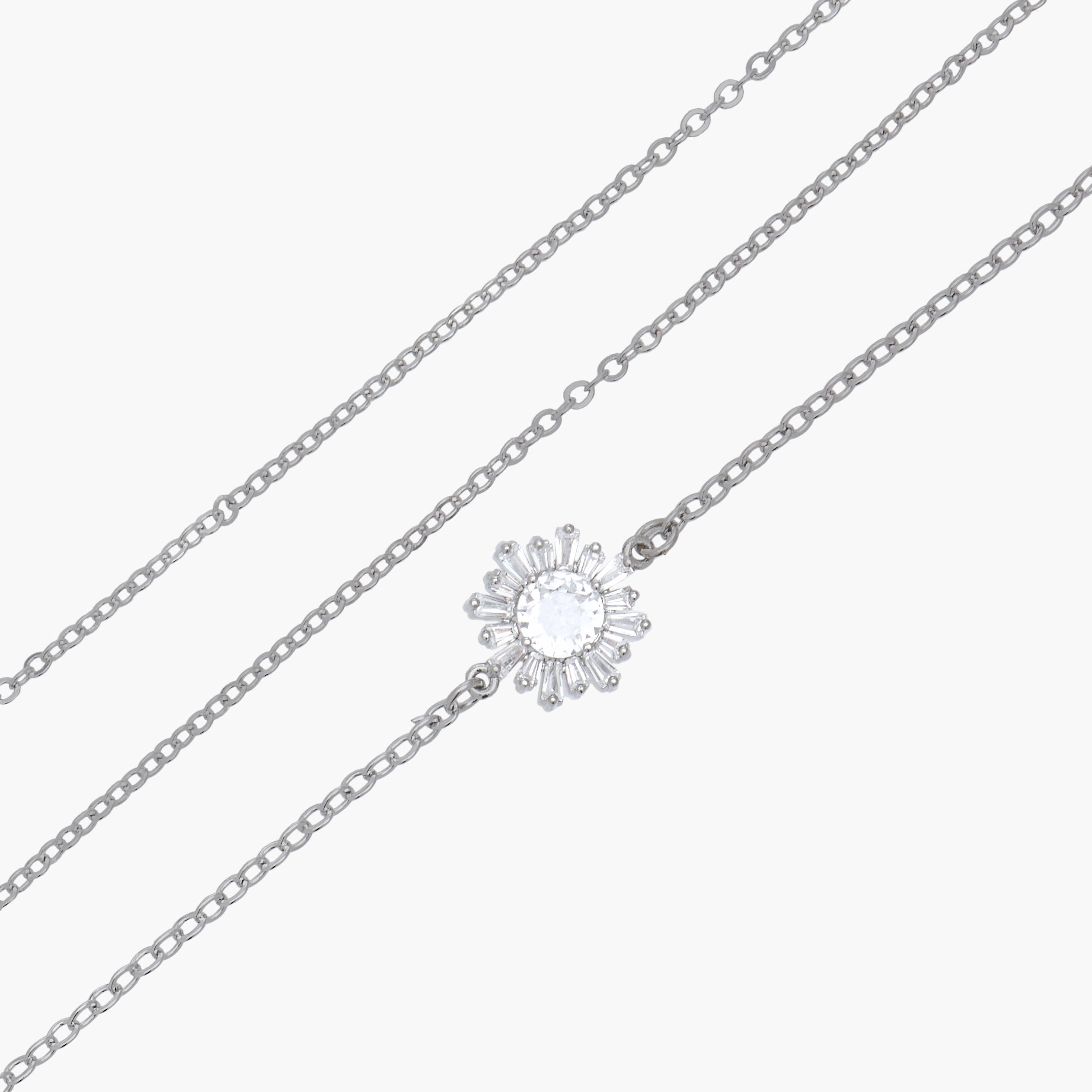 Set of 3 - Cubic Zirconia Pendant Necklace with Bracelet and Earrings-women-watchesandjewellery-jewellery-jewellerysets-image-6