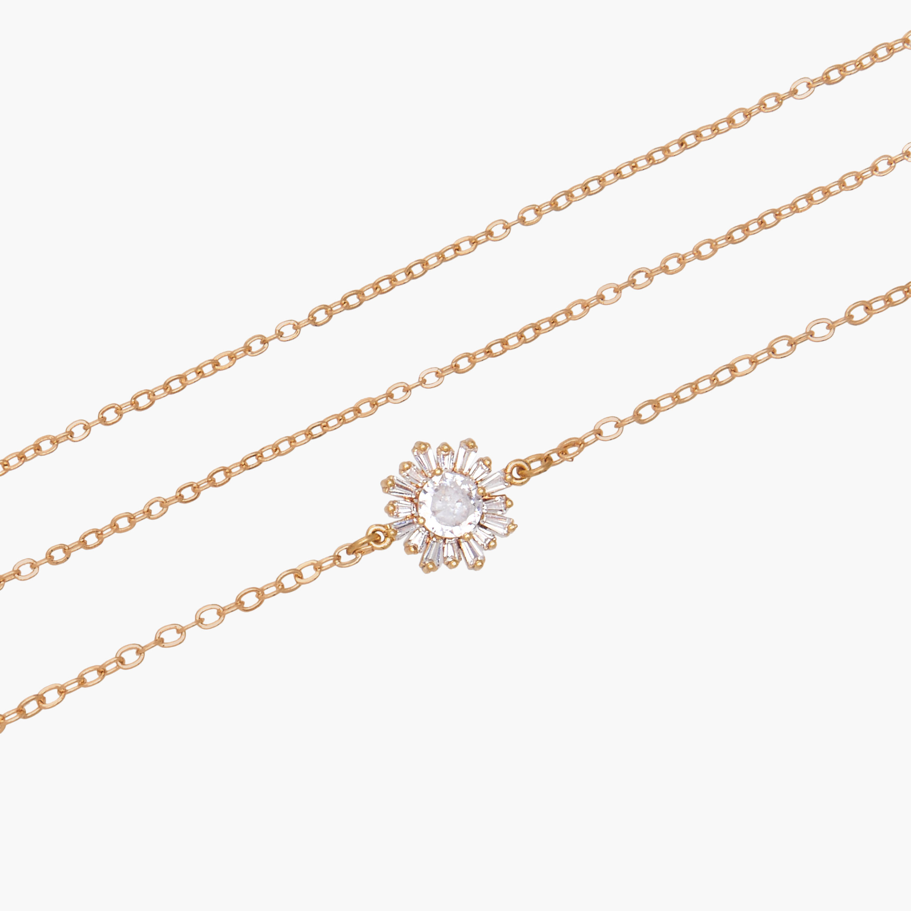 Set of 3 - Cubic Zirconia Embellished Pendant Necklace with Bracelet and Earrings-women-watchesandjewellery-jewellery-jewellerysets-image-6