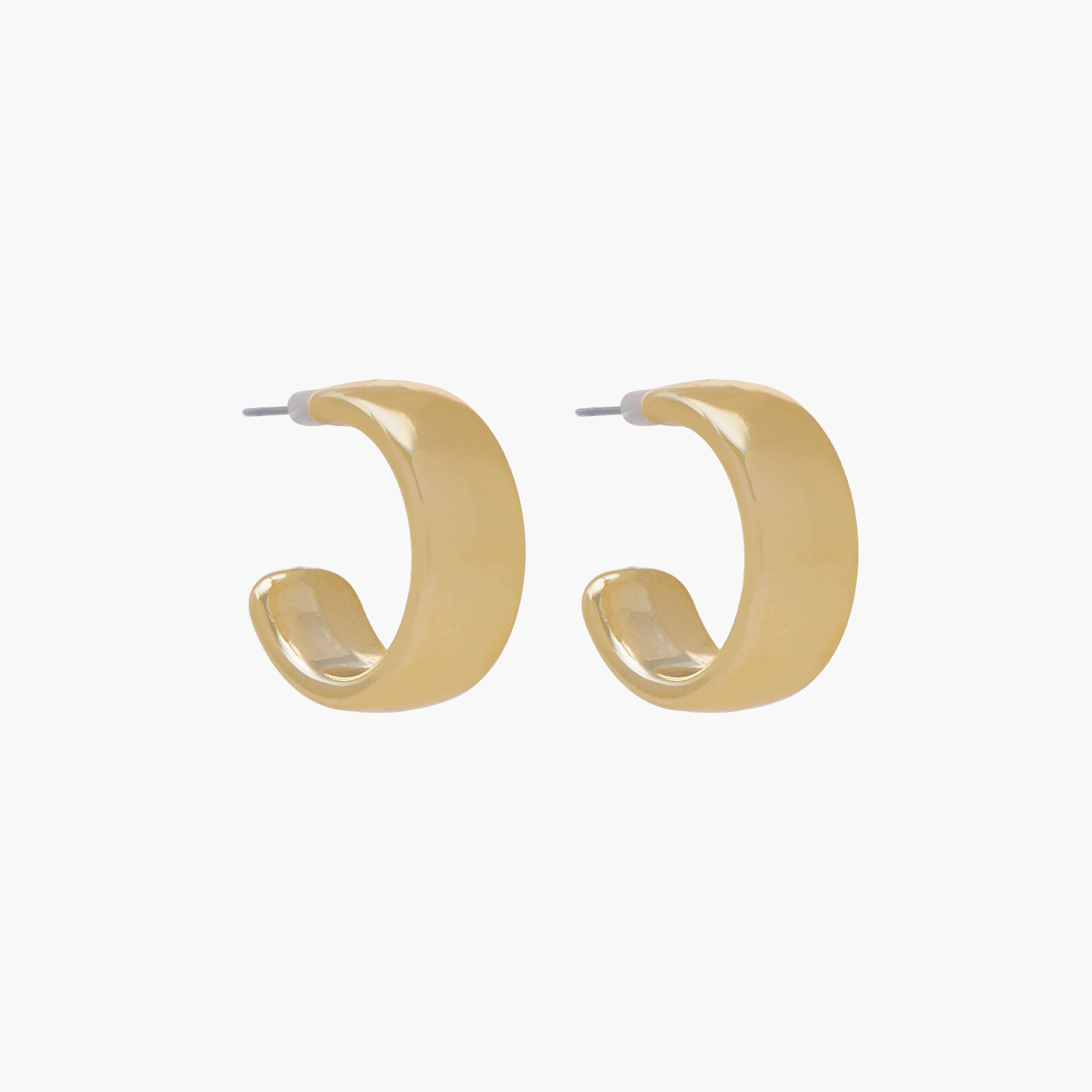 Pack of 3 Metallic Assorted Hoop Earrings with Pushback Closure-women-watchesandjewellery-jewellery-earrings-image-2