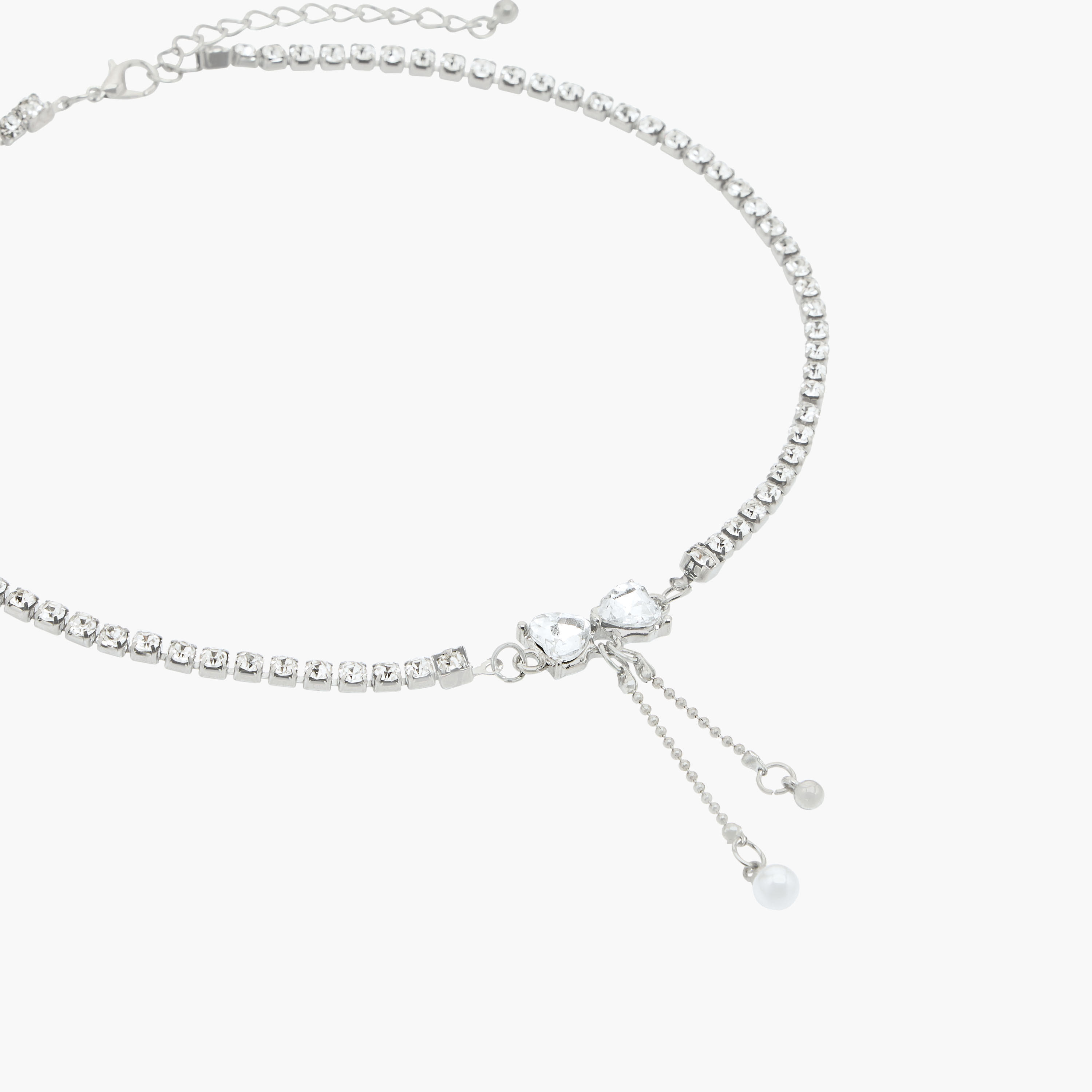 Metal Stone Embellished Necklace-women-watchesandjewellery-jewellery-necklacesandpendants-image-2