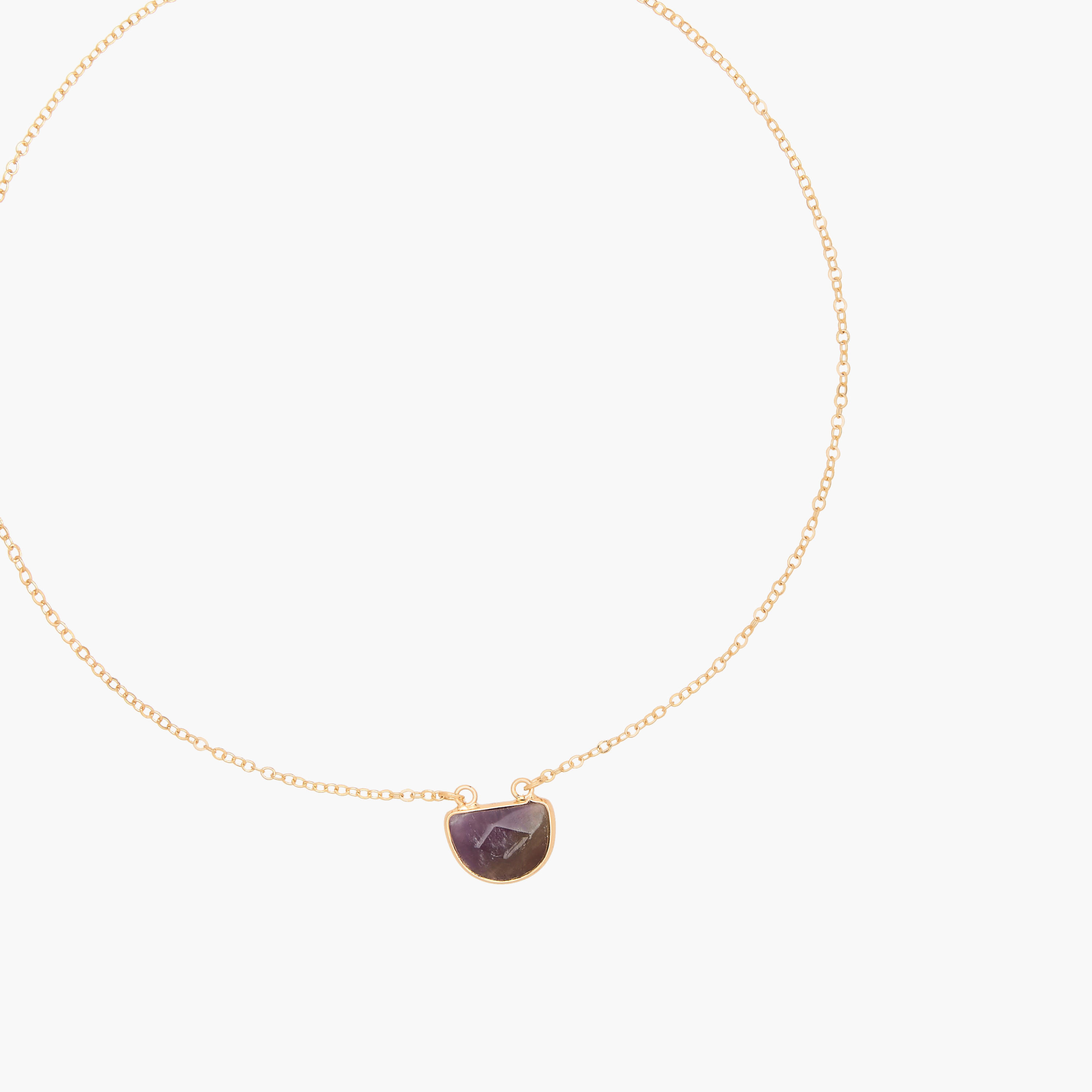 Gold Tone Necklace with Charm Detail-women-watchesandjewellery-jewellery-necklacesandpendants-image-2