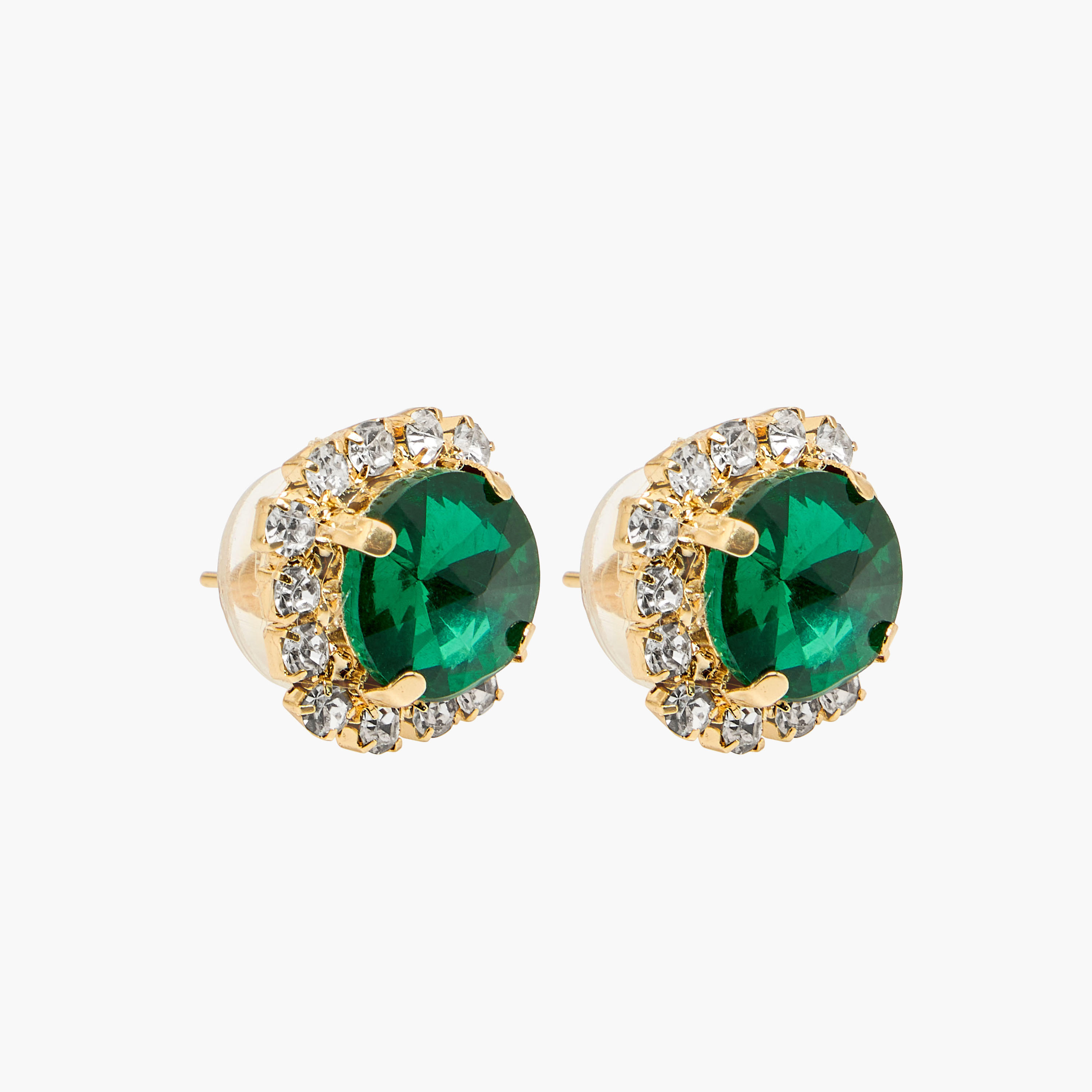 Set of 2 Diamante Embellished Metal Necklace and Earrings-women-watchesandjewellery-jewellery-jewellerysets-image-3