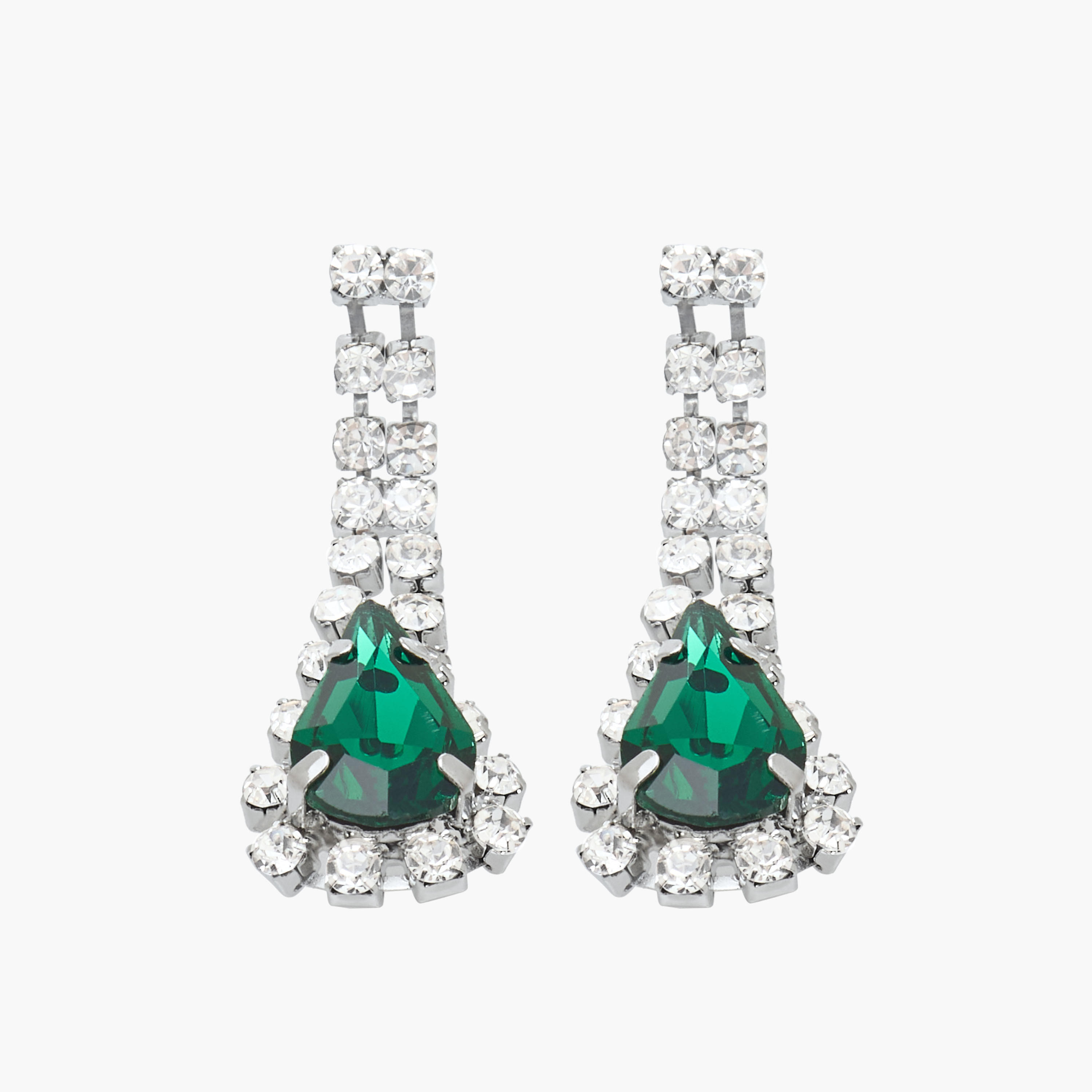 Set of 2 - Stone Embellished Pendant Necklace and Earrings-women-watchesandjewellery-jewellery-jewellerysets-image-4
