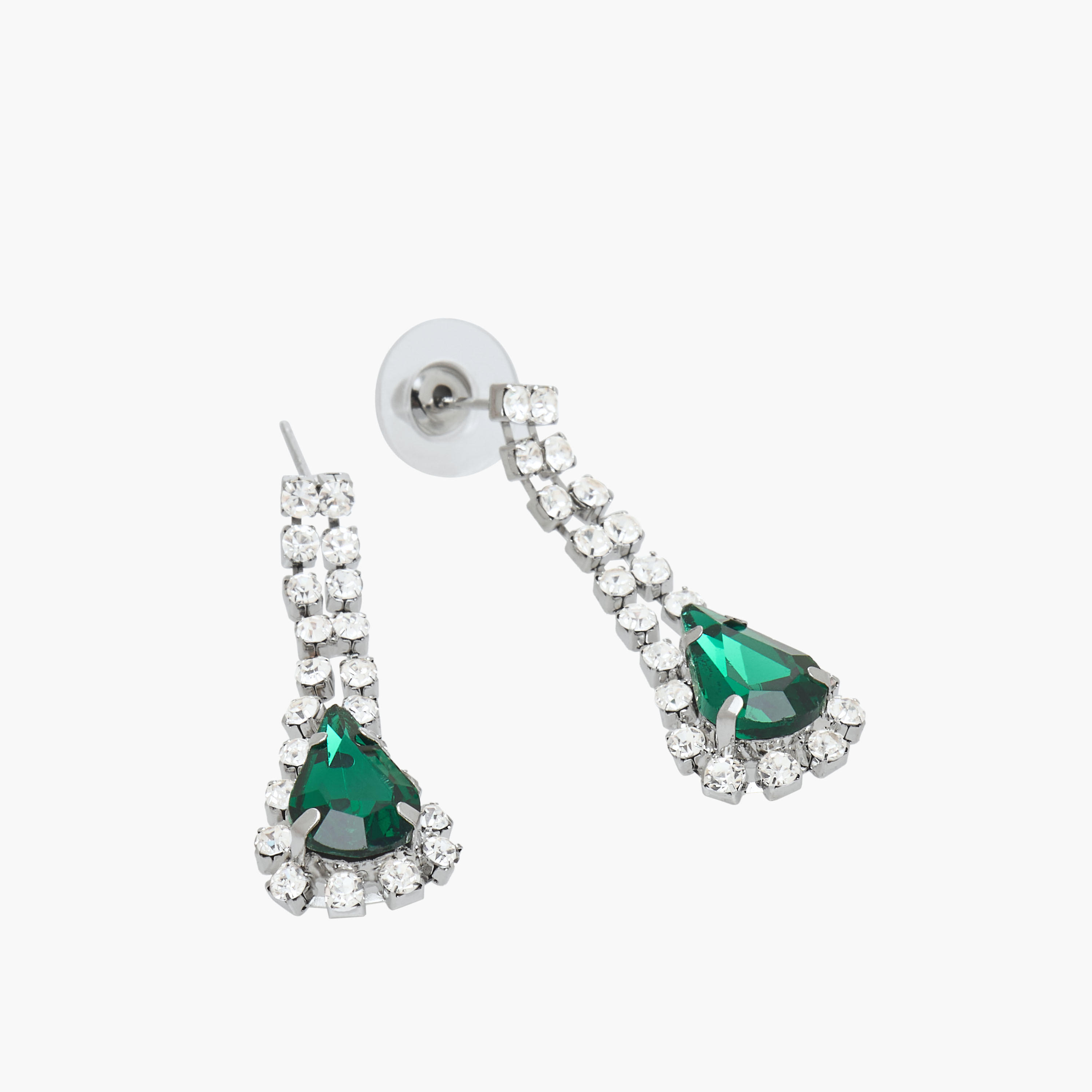 Set of 2 - Stone Embellished Pendant Necklace and Earrings-women-watchesandjewellery-jewellery-jewellerysets-image-5