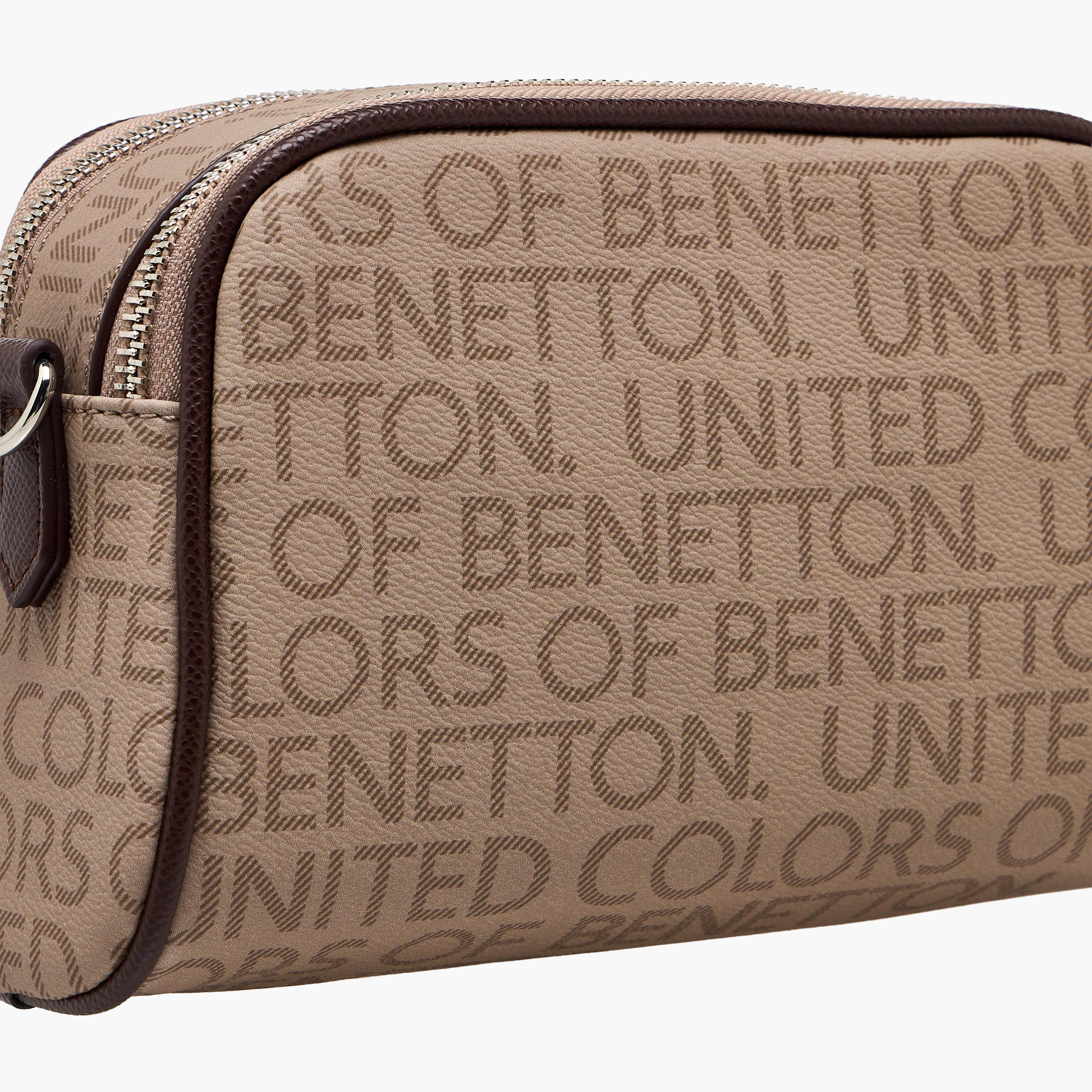 United Colors of Benetton Monogram Print Crossbody Bag with Pouch-women-bagsandwallets-handbags-image-7