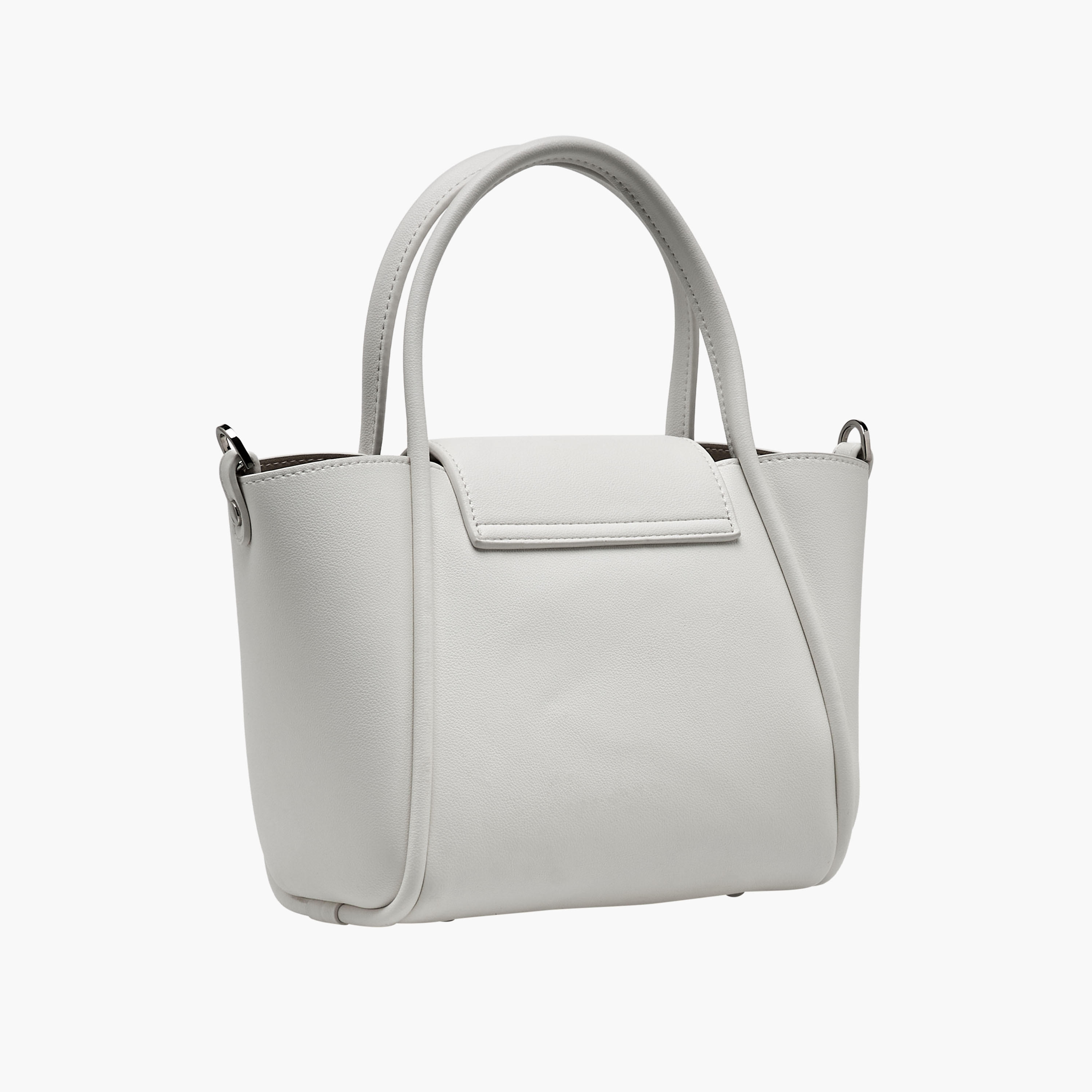 United Colors of Benetton Double Handle Crossbody Bag with Detachable Shoulder Strap-women-bagsandwallets-handbags-image-4