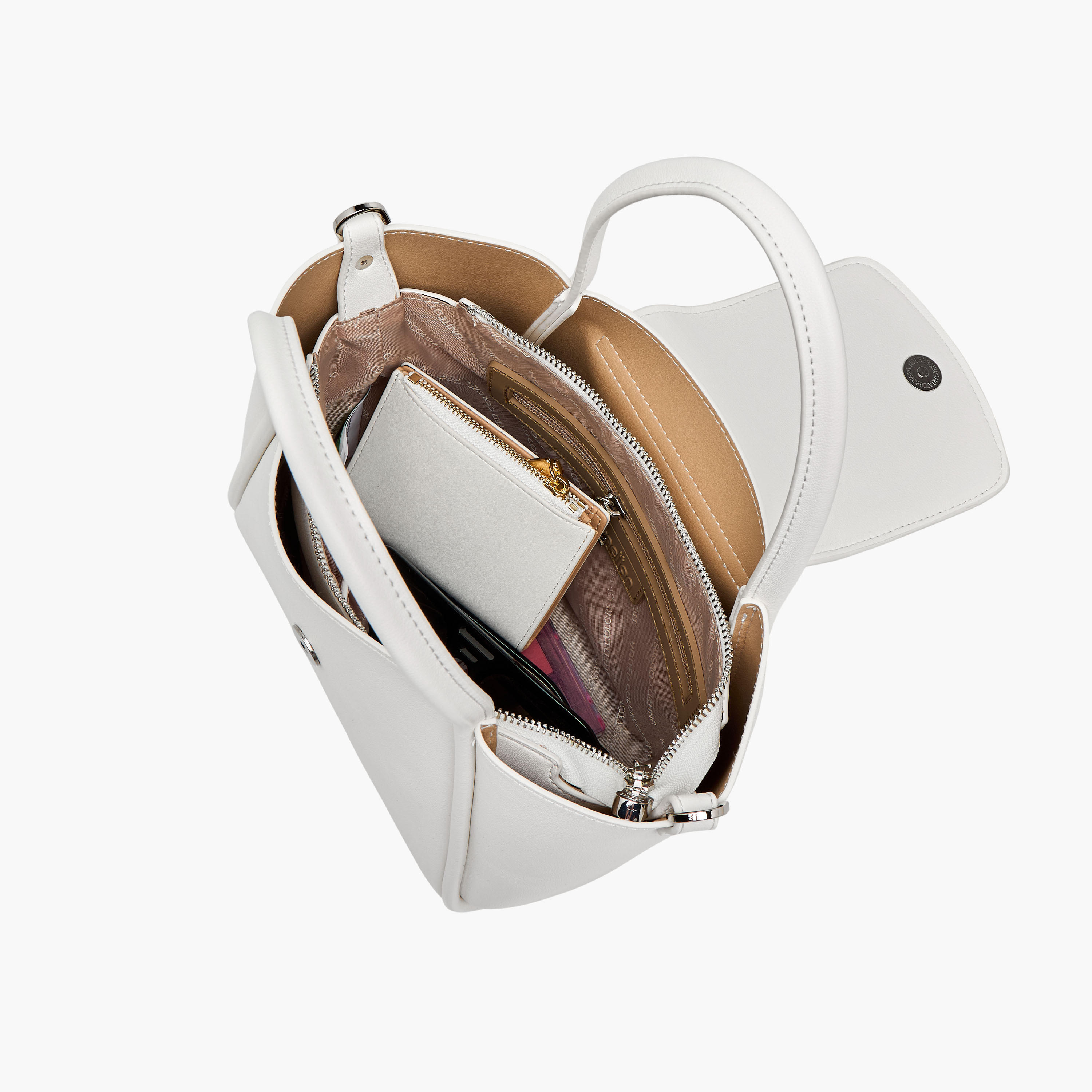 United Colors of Benetton Double Handle Crossbody Bag with Detachable Shoulder Strap-women-bagsandwallets-handbags-image-9