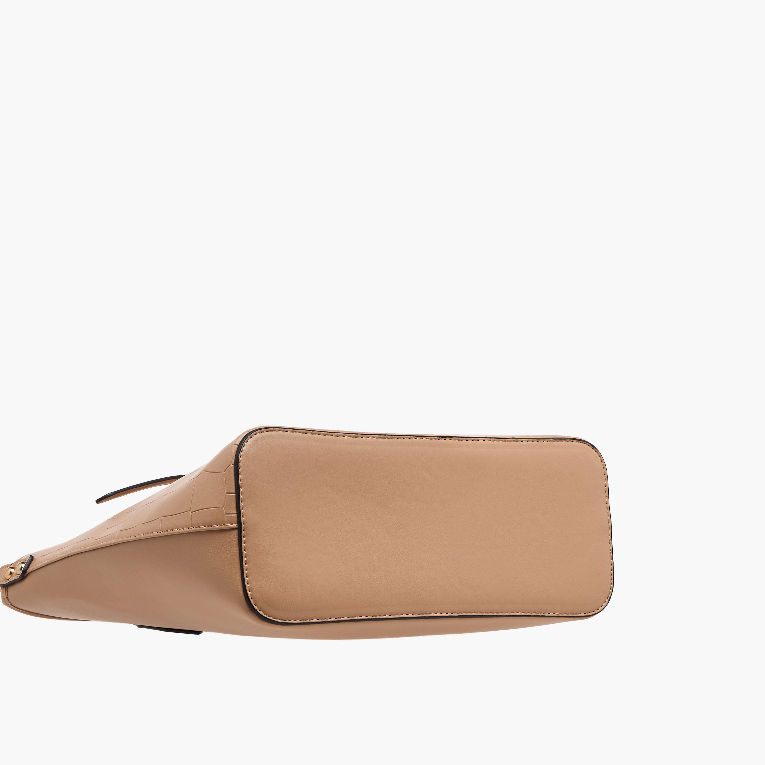 Sasha Sam Textured Tote Bag with Knot Detail-women-bagsandwallets-handbags-image-7