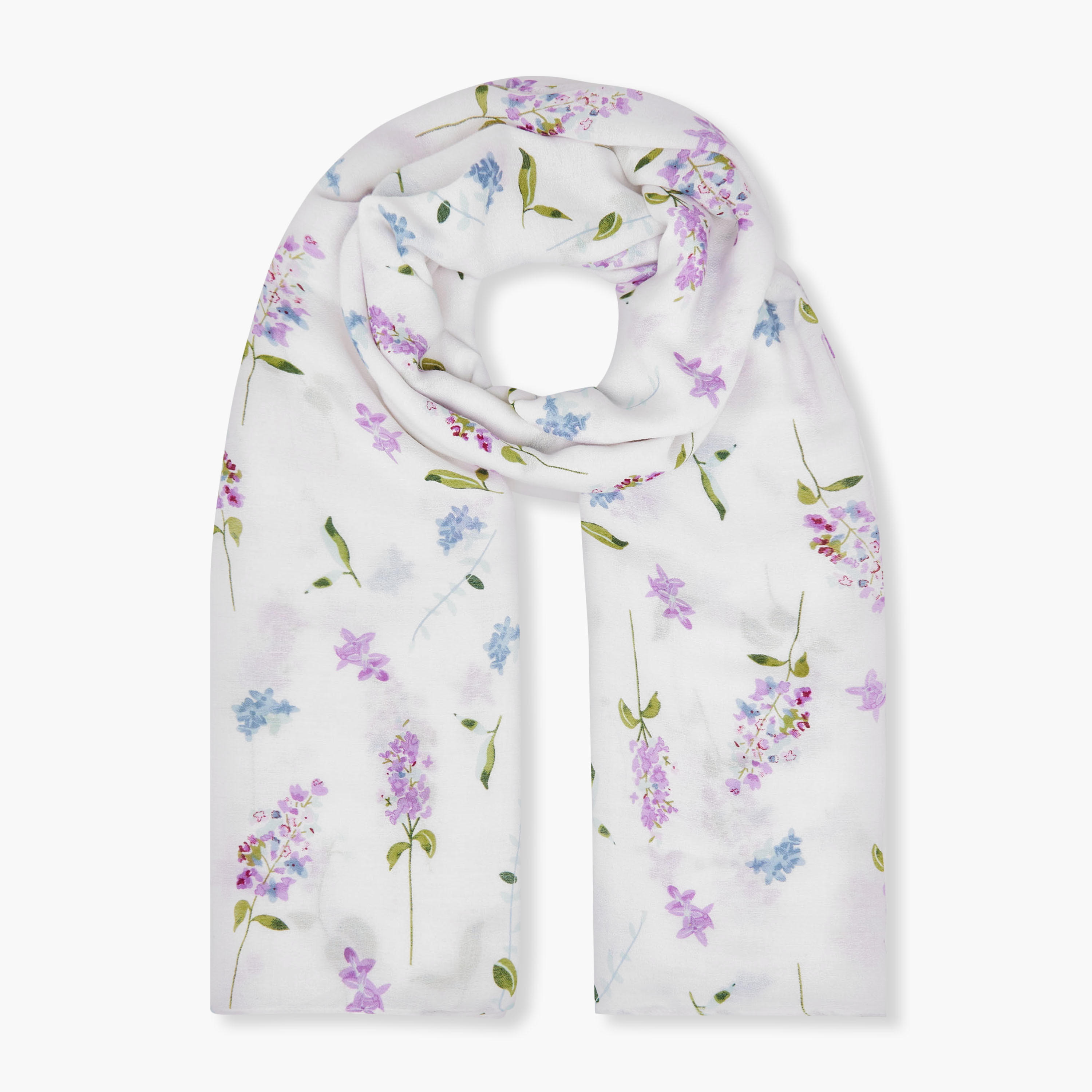 Scarf with Floral Print-women-clothingaccessories-scarves-image-1