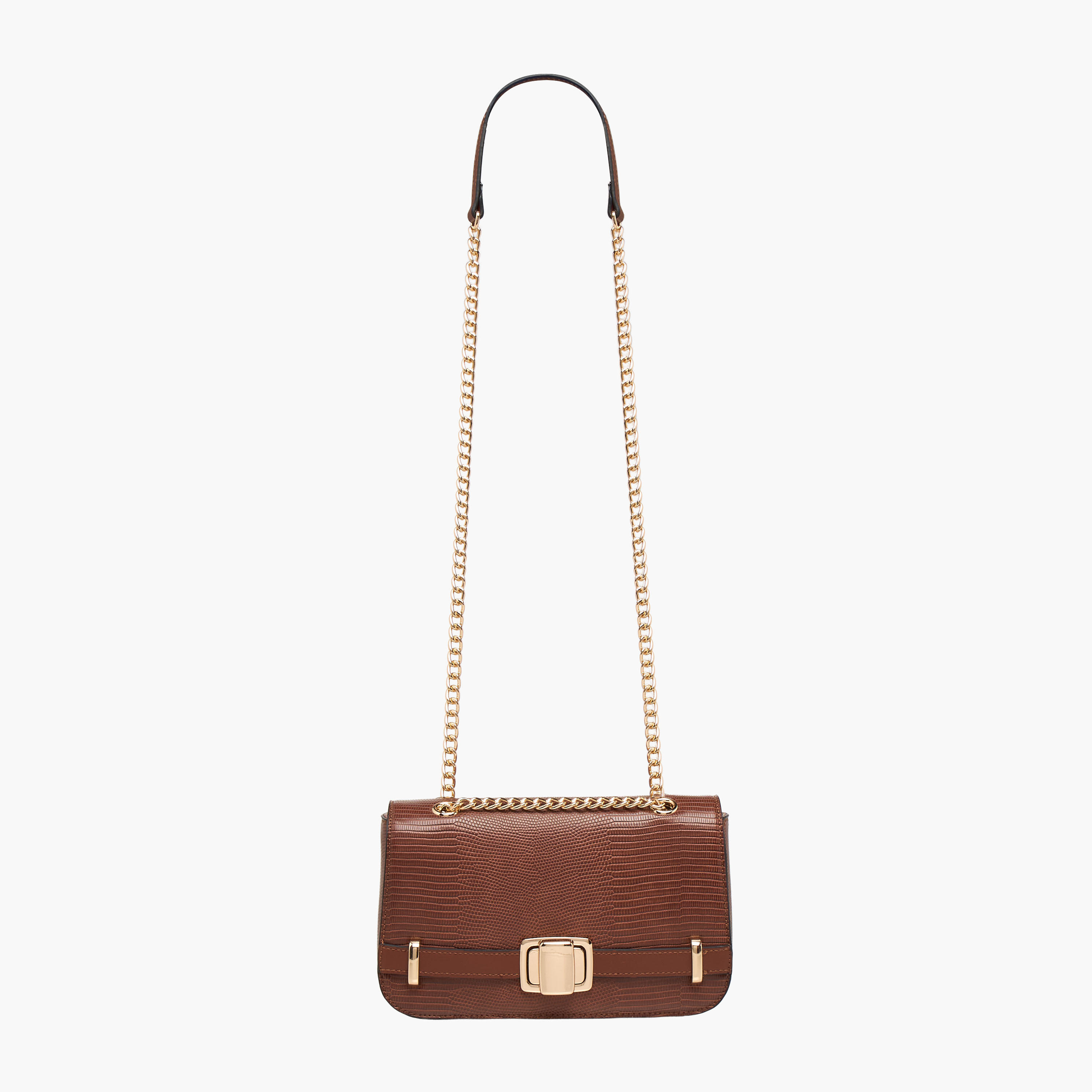 شنطة كروس بودي بارزة الملمس وحزام سلسلة للنساء من ساشا جول-women-bagsandwallets-handbags-image-3