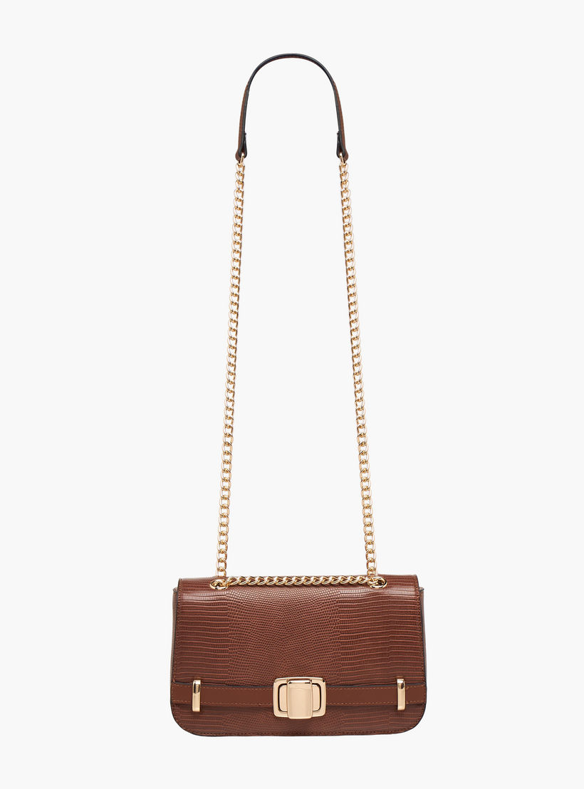 شنطة كروس بودي بارزة الملمس وحزام سلسلة للنساء من ساشا جول-women-bagsandwallets-handbags-image-3