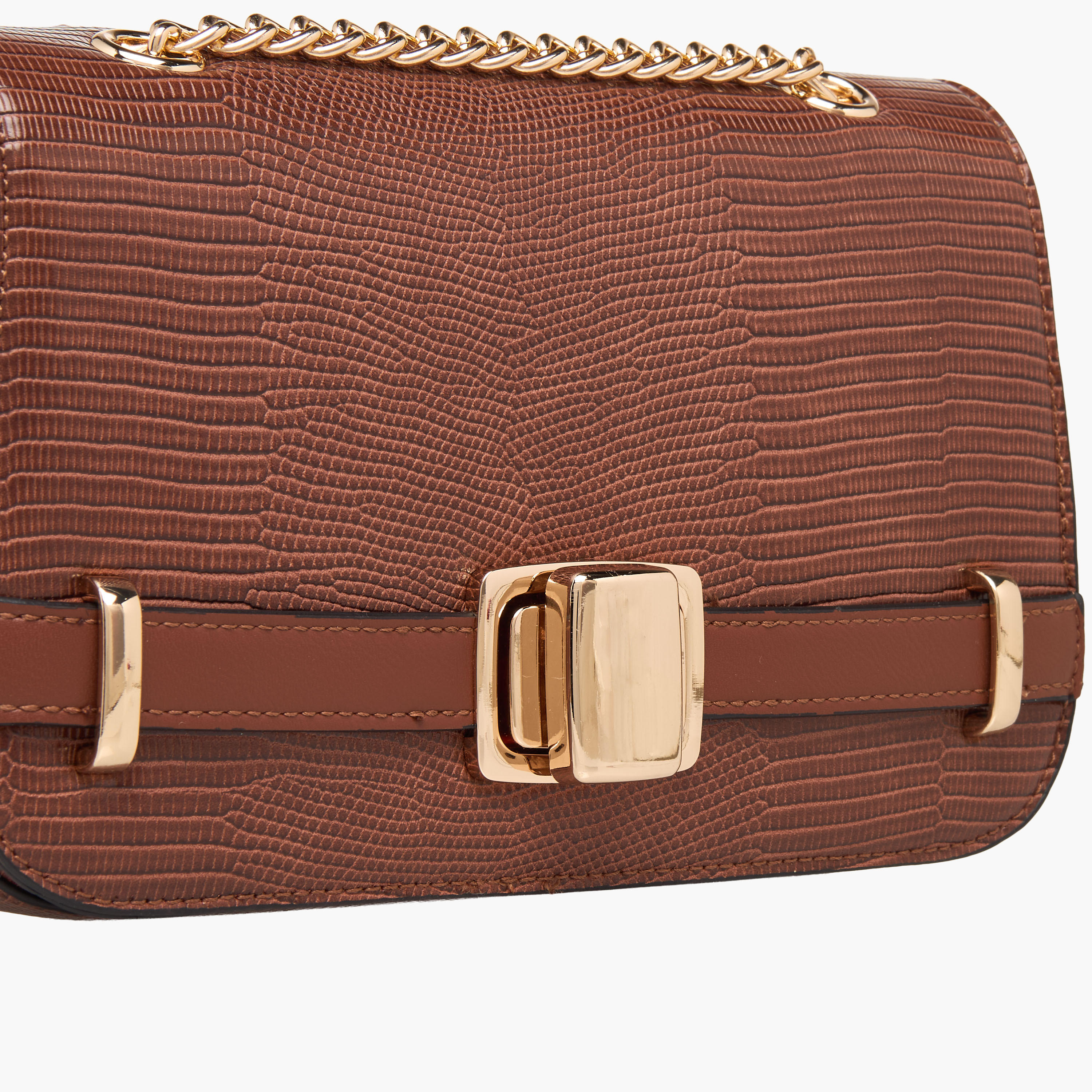 شنطة كروس بودي بارزة الملمس وحزام سلسلة للنساء من ساشا جول-women-bagsandwallets-handbags-image-5