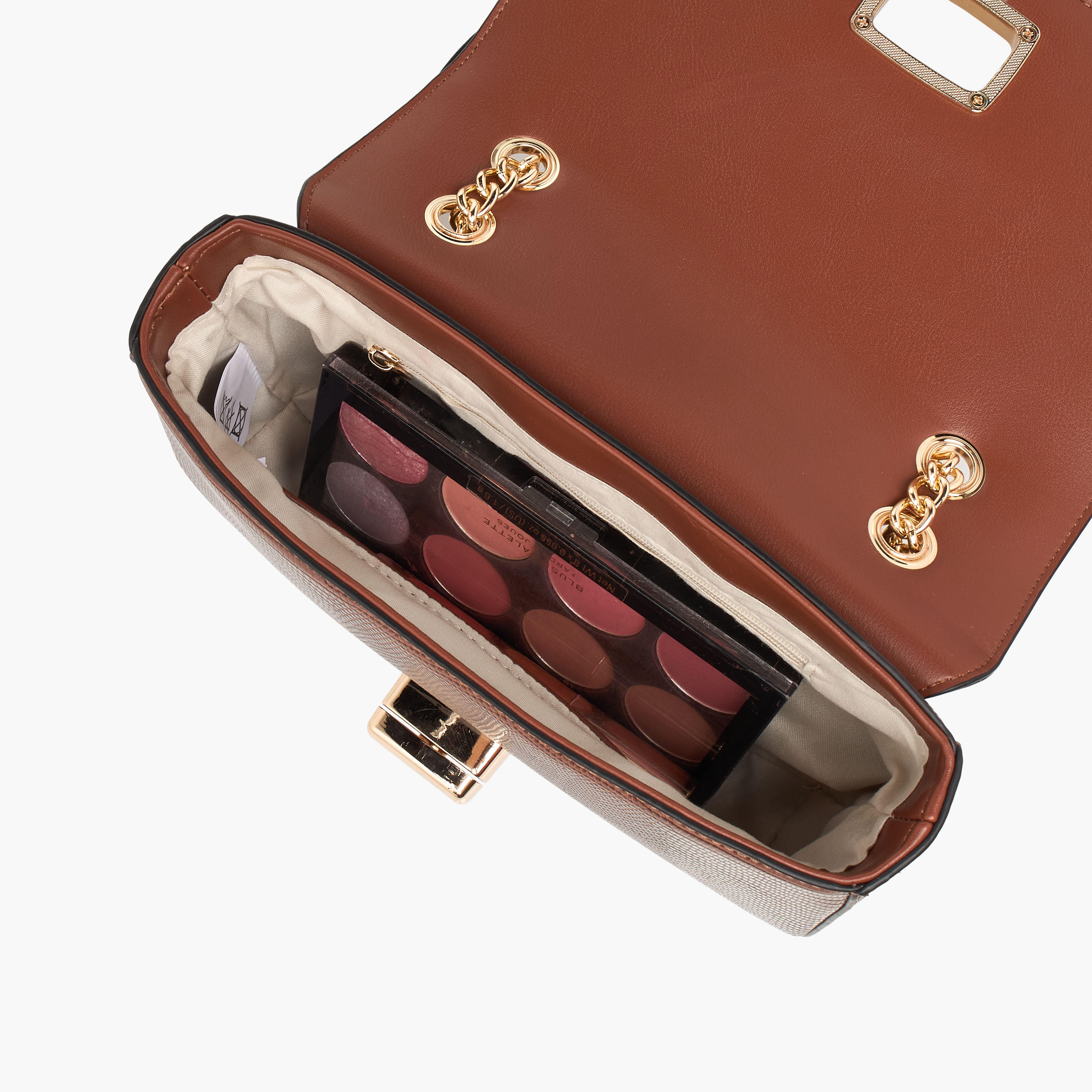 شنطة كروس بودي بارزة الملمس وحزام سلسلة للنساء من ساشا جول-women-bagsandwallets-handbags-image-8