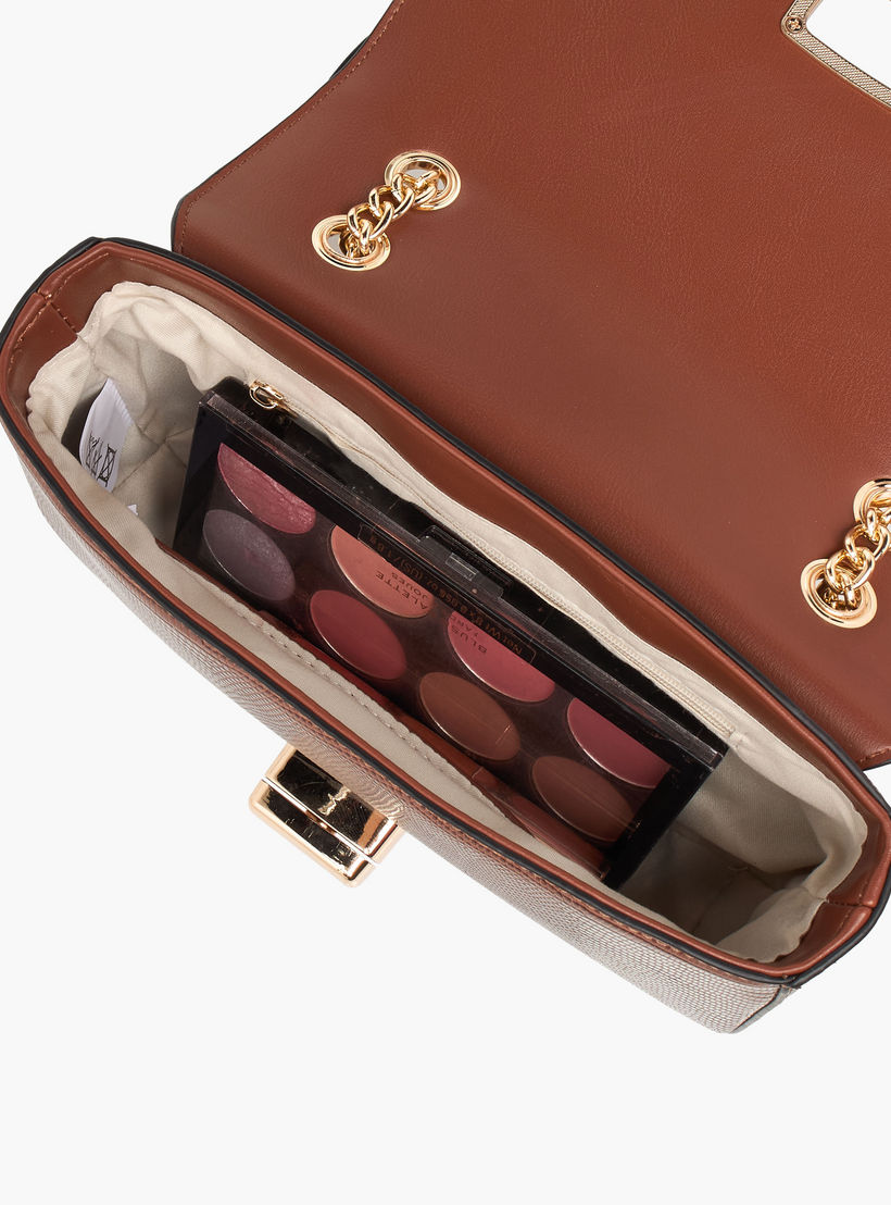 شنطة كروس بودي بارزة الملمس وحزام سلسلة للنساء من ساشا جول-women-bagsandwallets-handbags-image-8