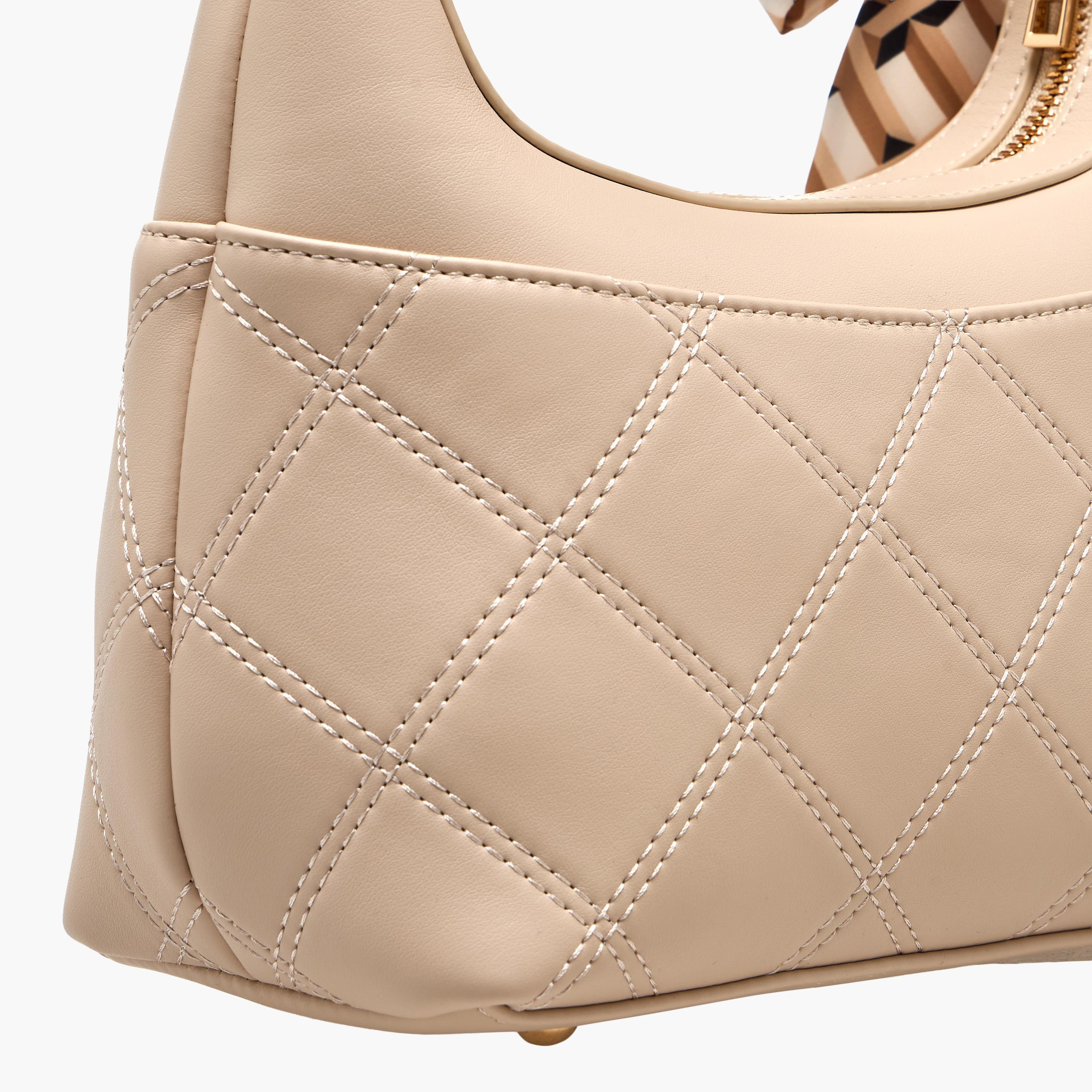 Sasha Jul Quilted Baguette Bag with Scarf Accent-women-bagsandwallets-handbags-image-7